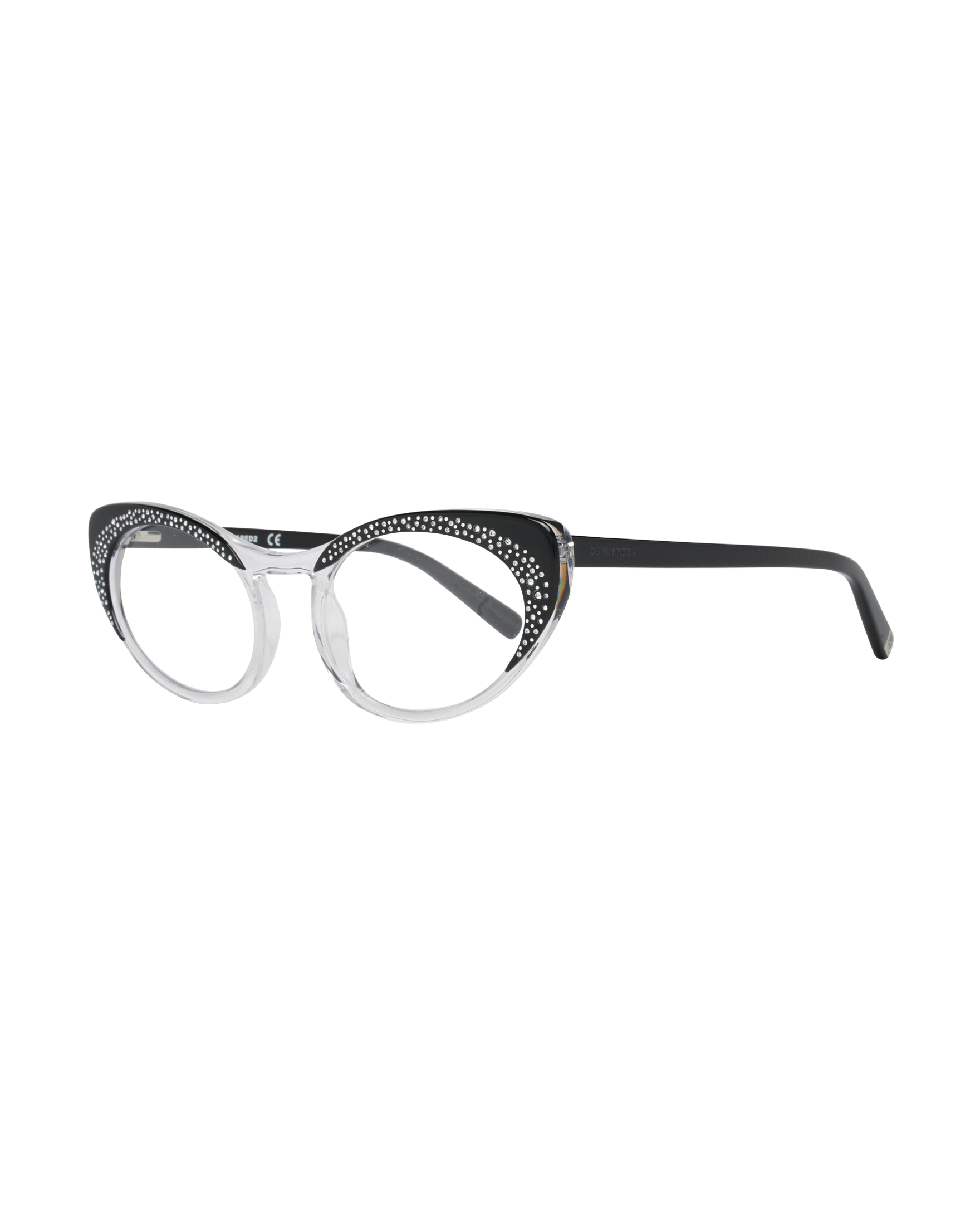 Dsquared² Chic Full-Rim Designer Black Eyewear Glam Steals
