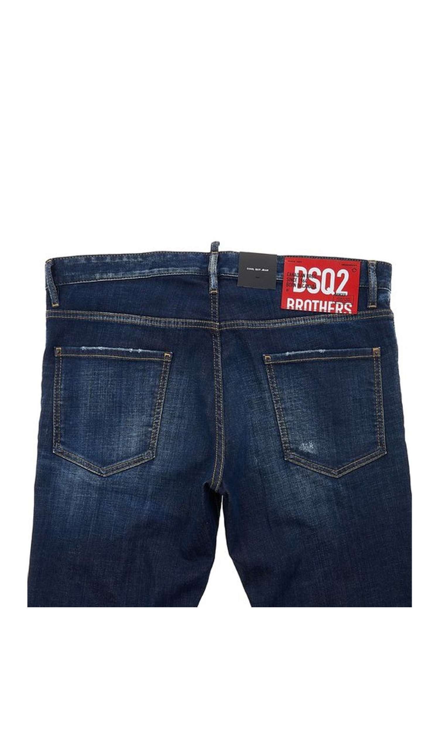 Dsquared² Cotton Denim Jeans Glam Steals