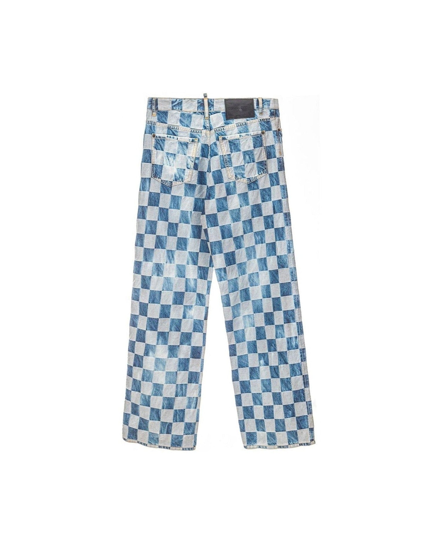 Dsquared² Cotton Jeans & Blue Pant Glam Steals