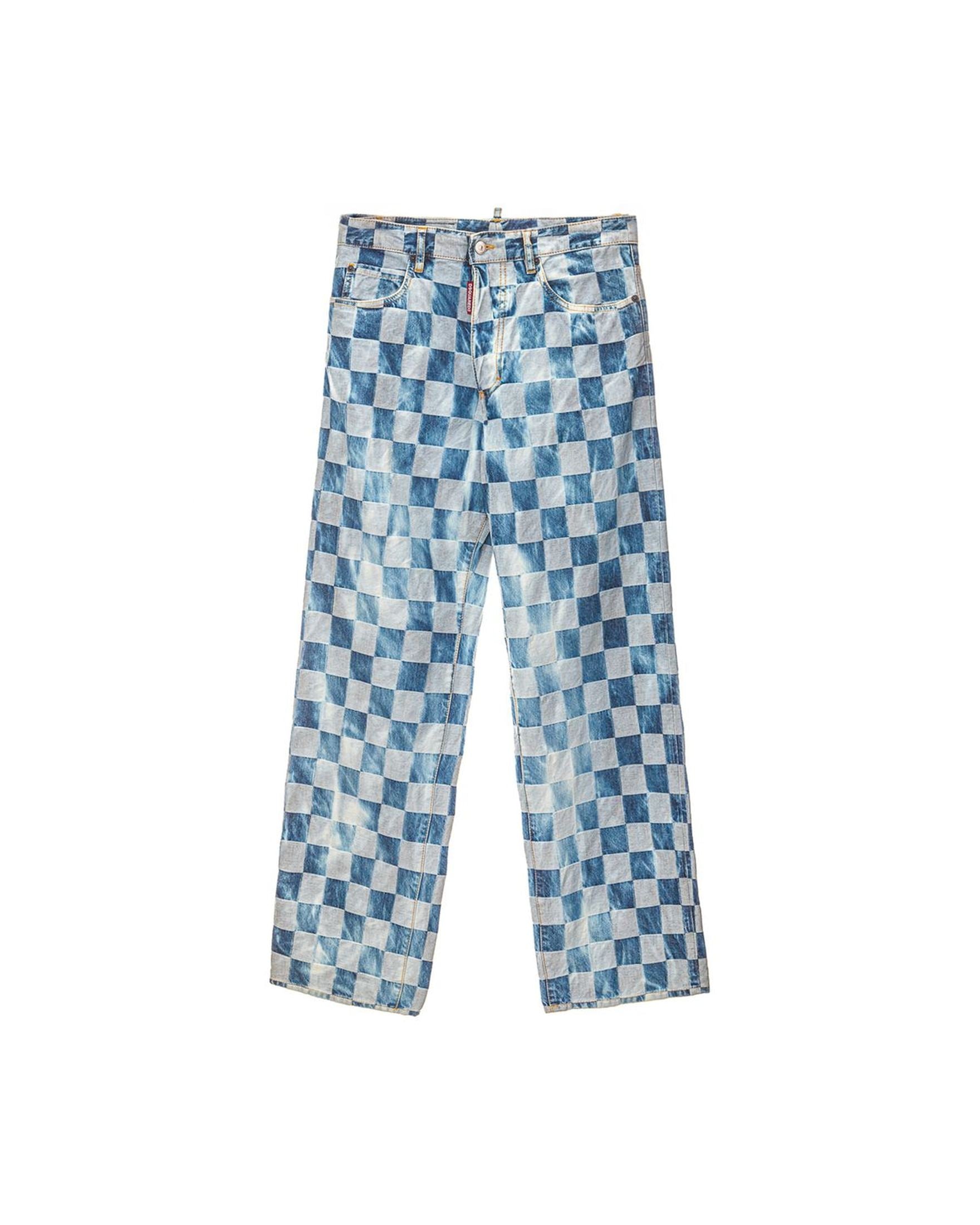 Dsquared² Cotton Jeans & Blue Pant Glam Steals