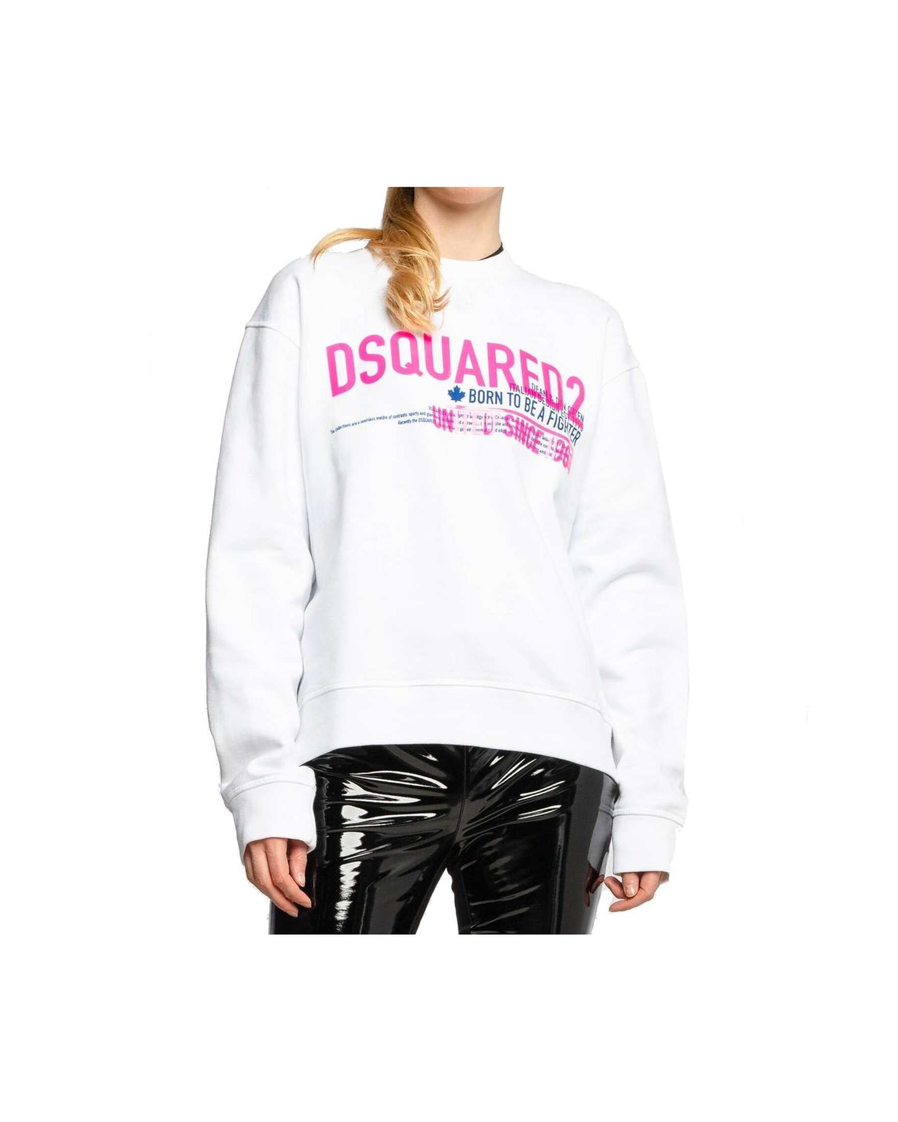 Dsquared² Cotton Logo Sweat-Shirt Glam Steals