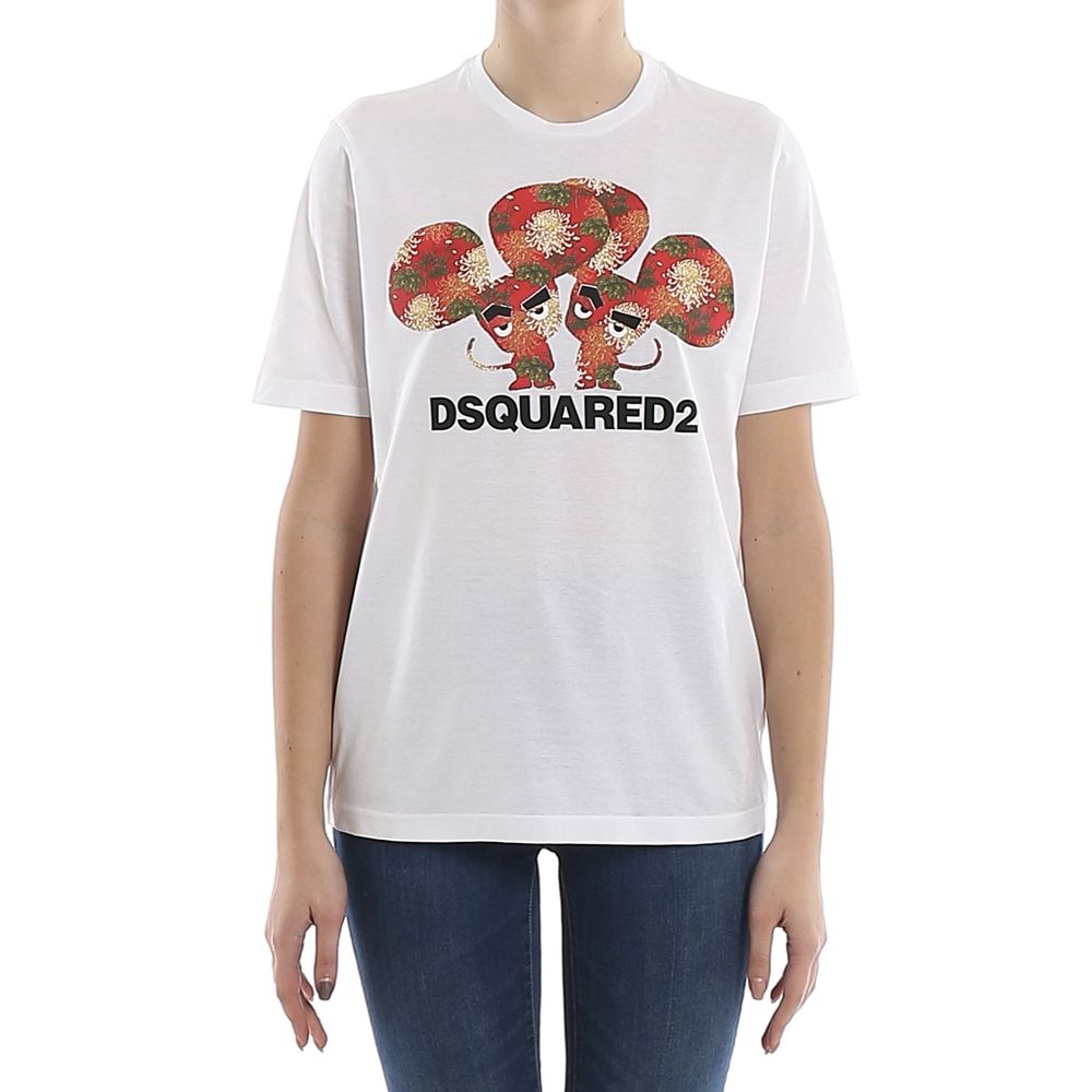 Dsquared² Cotton Logo T-Shirt Glam Steals