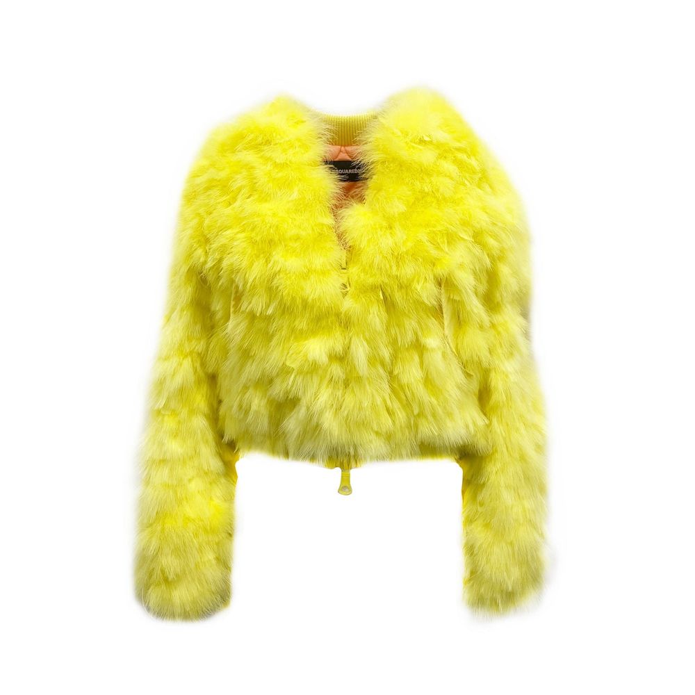 Dsquared² Feather Bomber Jacket Glam Steals