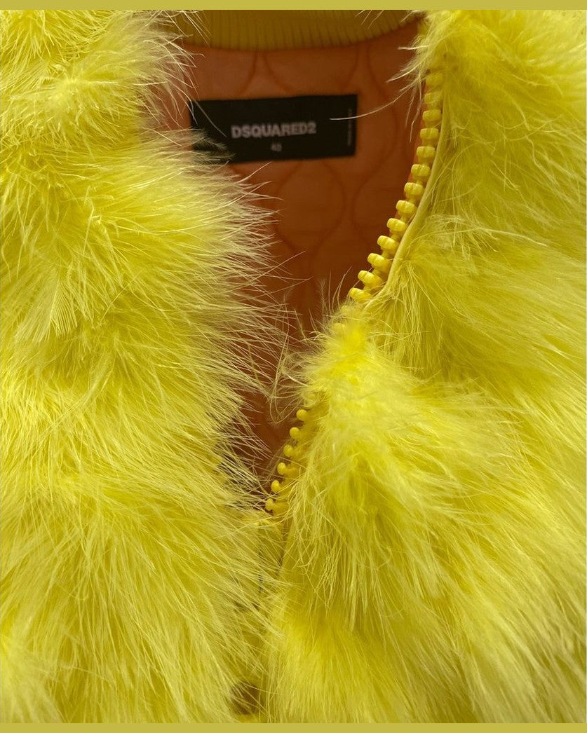 Dsquared² Feather Bomber Jacket Bomber Jackets