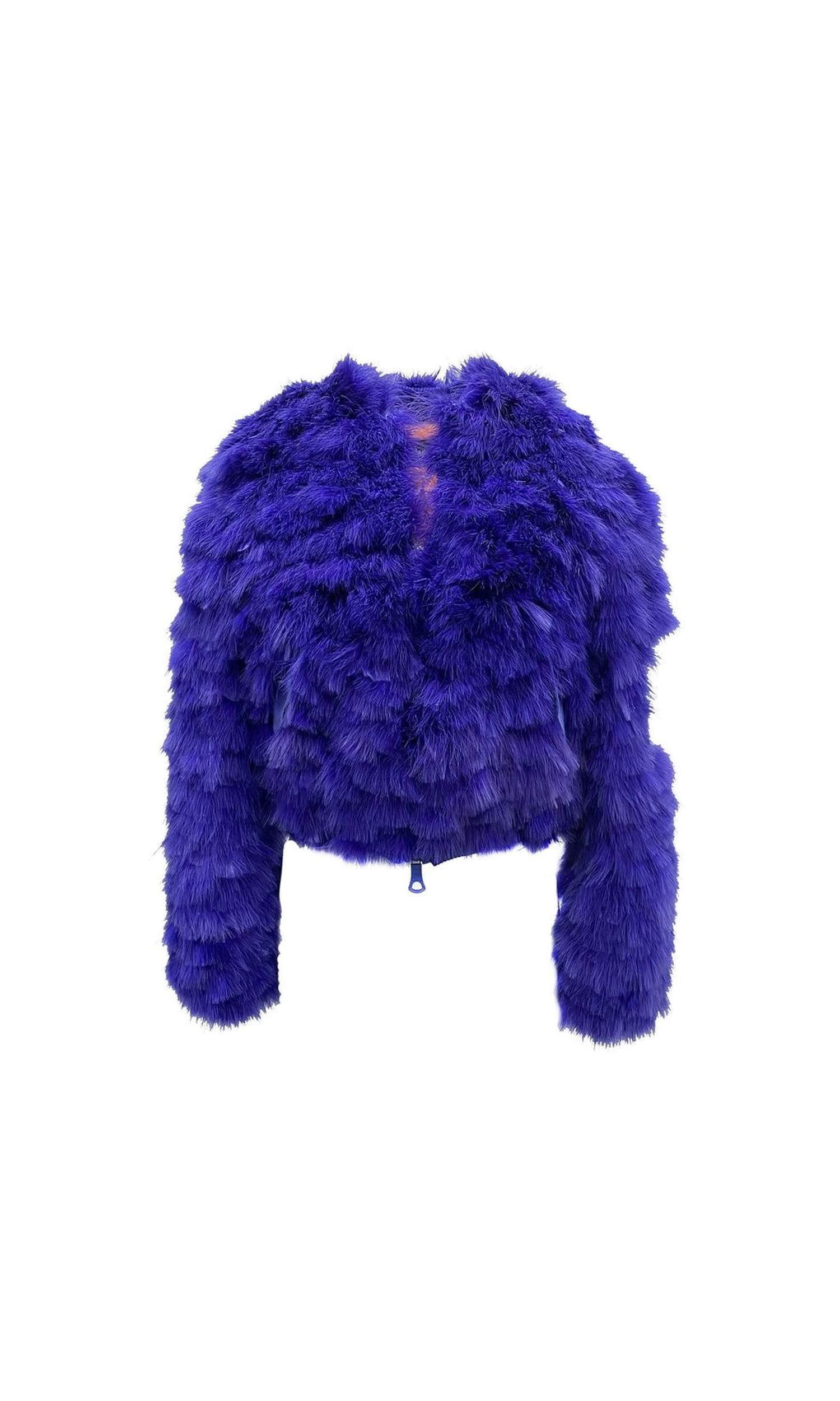 Dsquared² Feathers Bomber Jacket Glam Steals