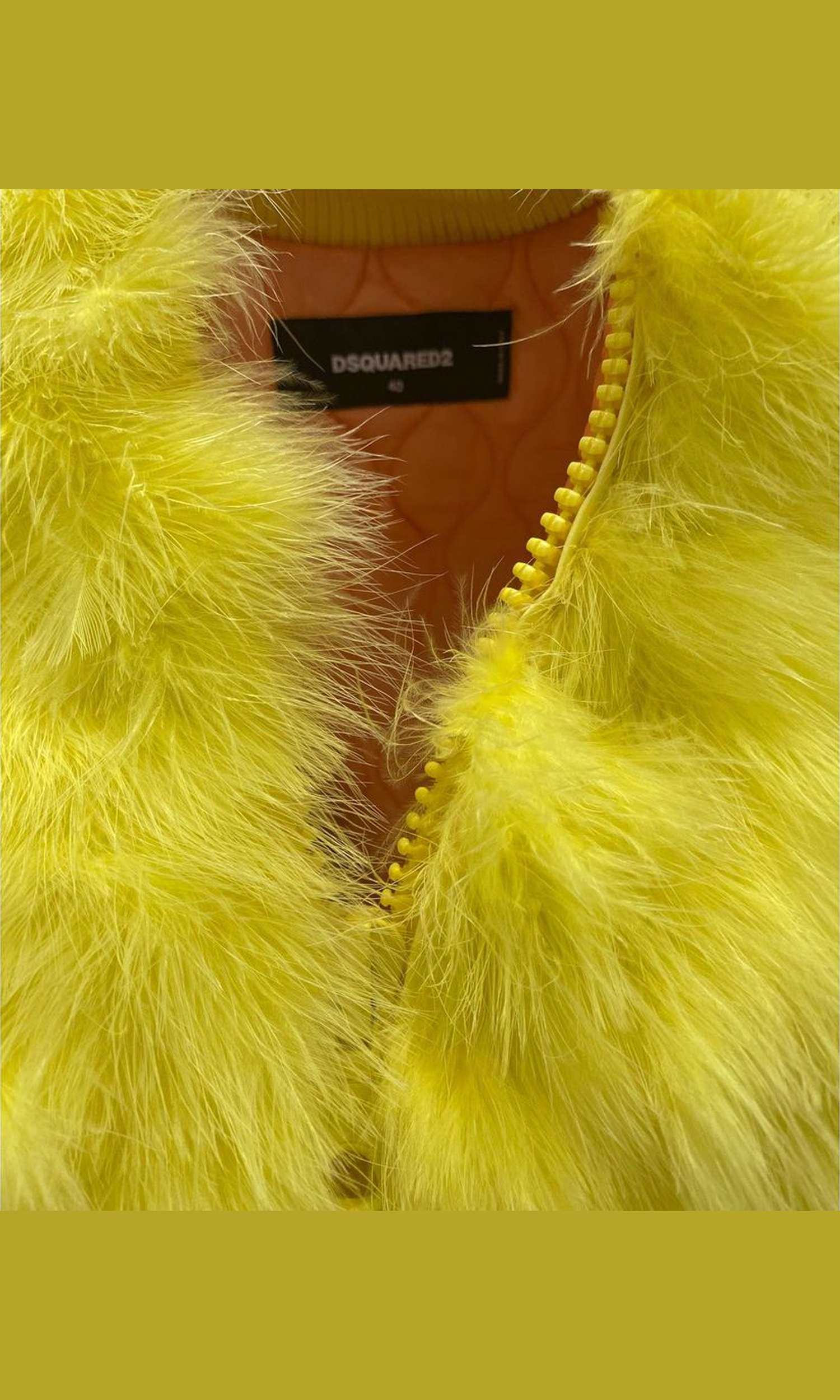 Dsquared² Feathers Bomber Jacket Glam Steals