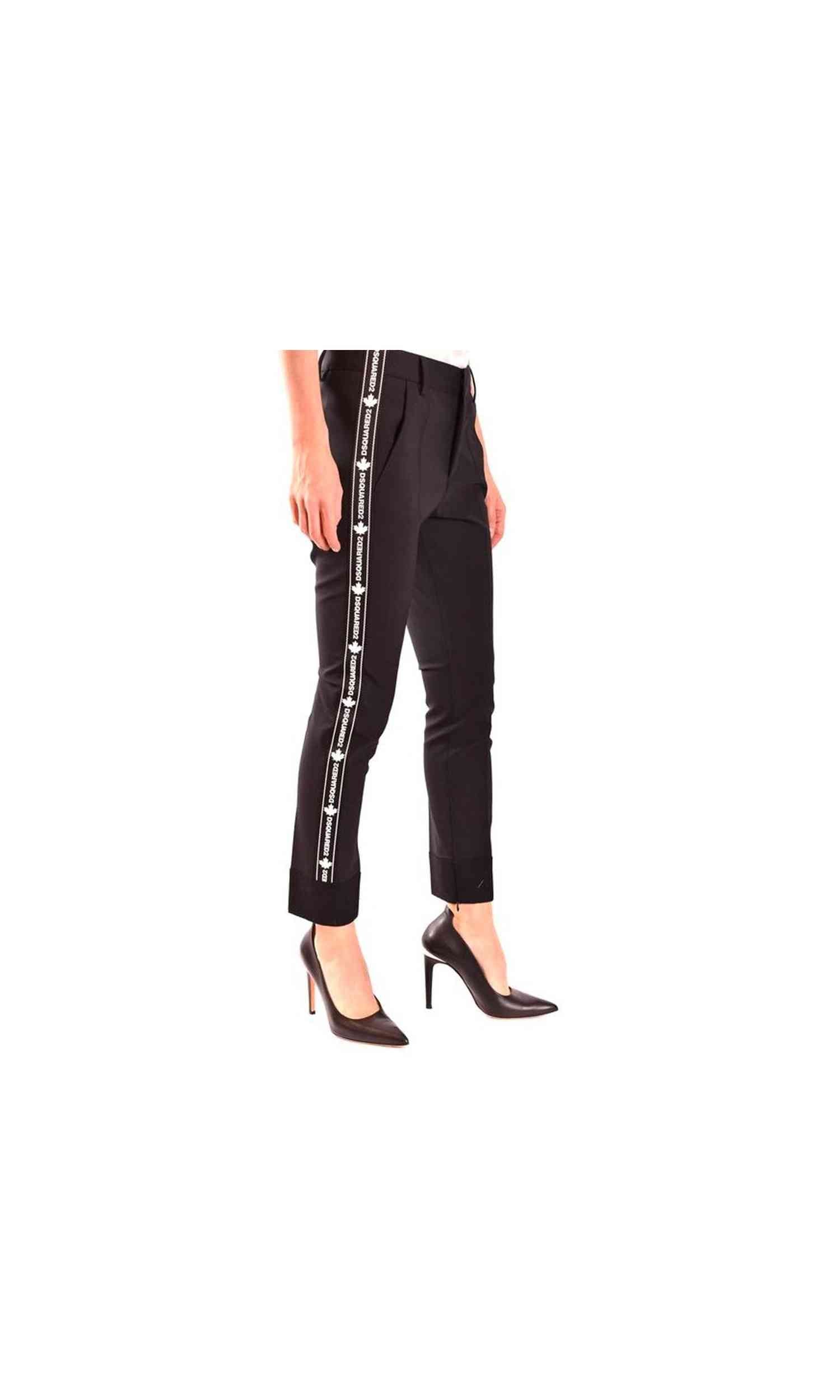 Dsquared² Wool Classic Trouser Glam Steals