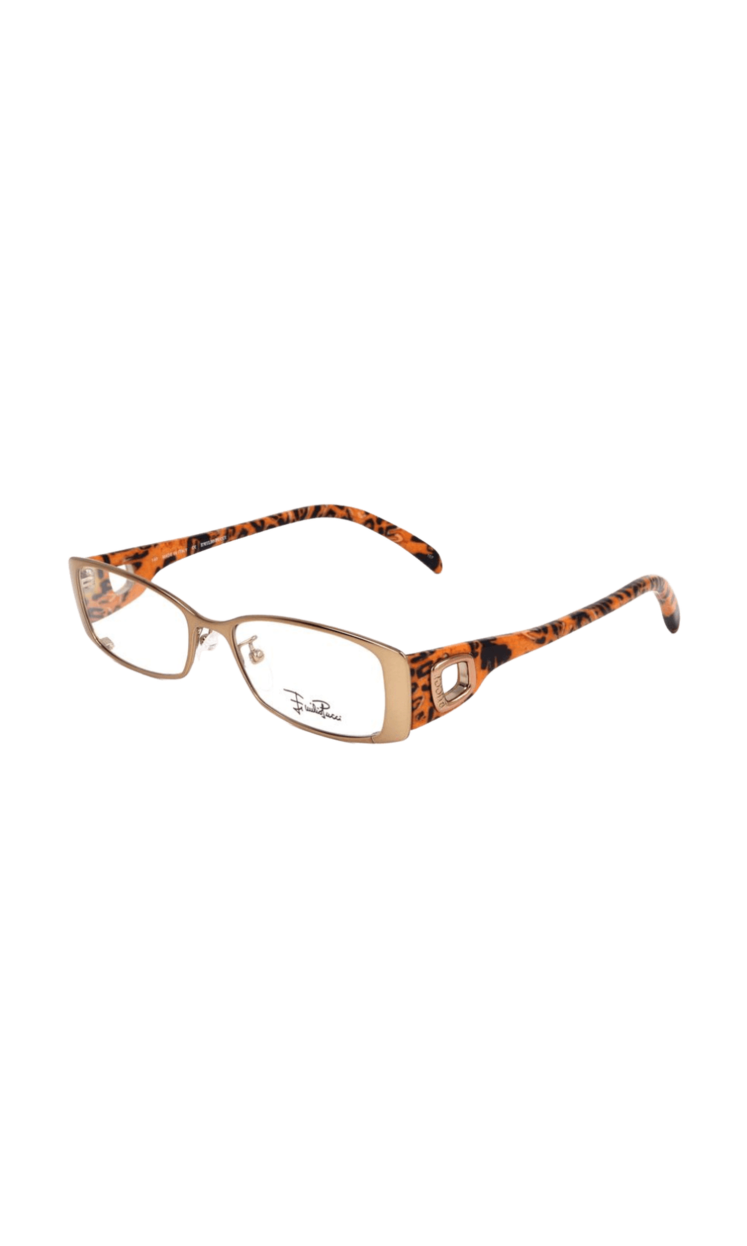 Emilio Pucci Bicolor Metal Frame Glam Steals