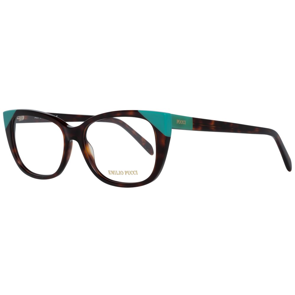 Emilio Pucci Brown Women Optical Frame Glam Steals