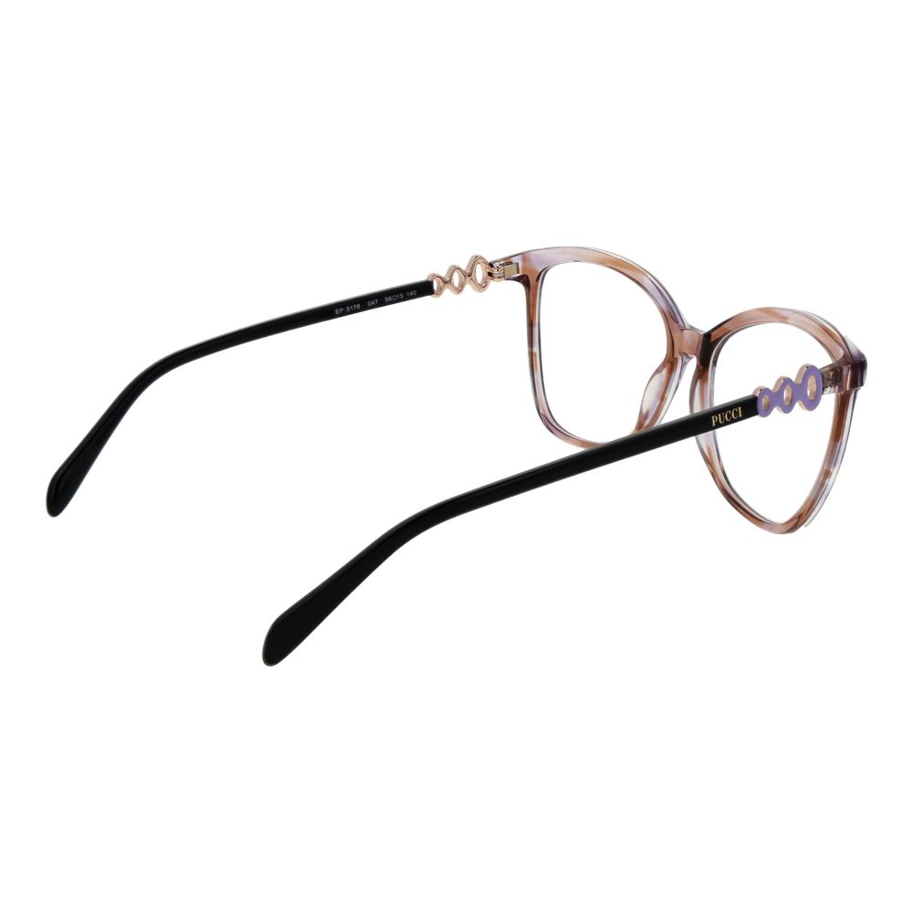 Emilio Pucci Brown Women Optical Frame Glam Steals