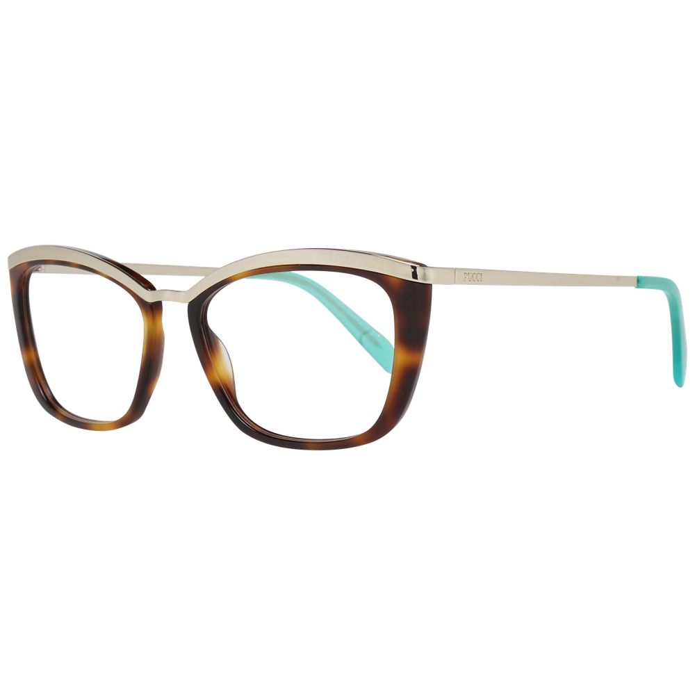 Emilio Pucci Brown Women Optical Frame Glam Steals