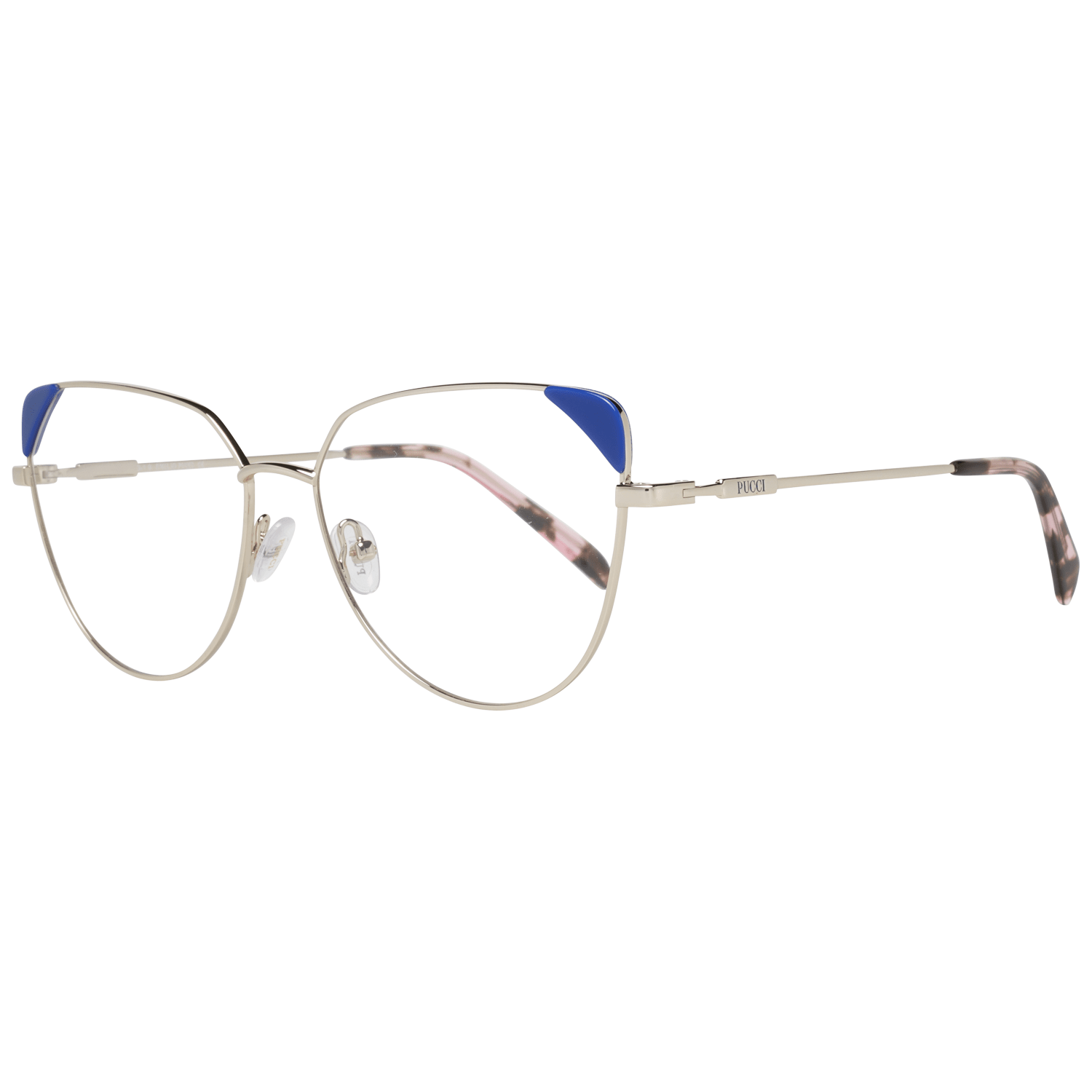 Emilio Pucci Gold Women Optical Frame Glam Steals
