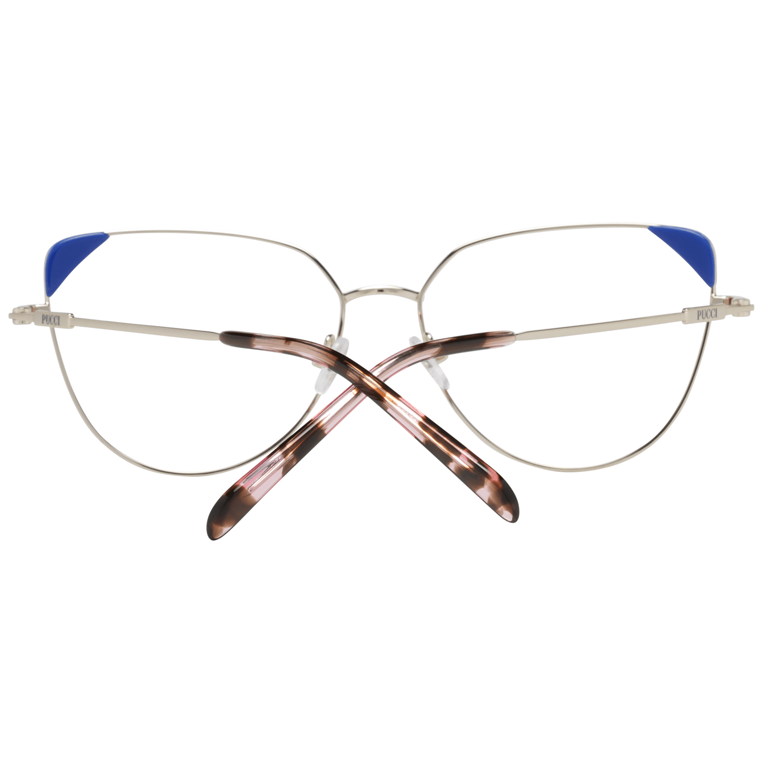 Emilio Pucci Gold Women Optical Frame Glam Steals