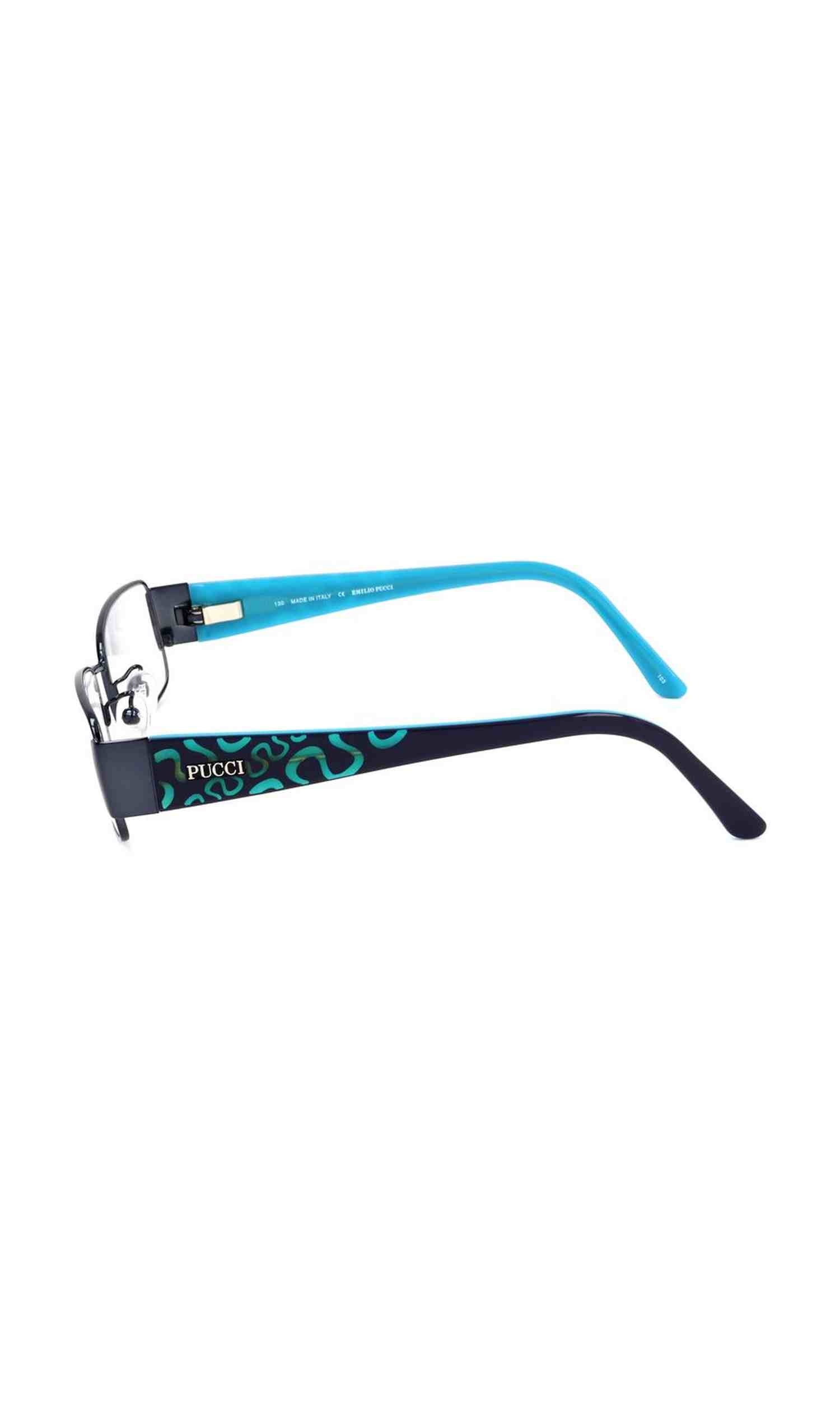 Emilio Pucci Metal Blue Frame Glam Steals