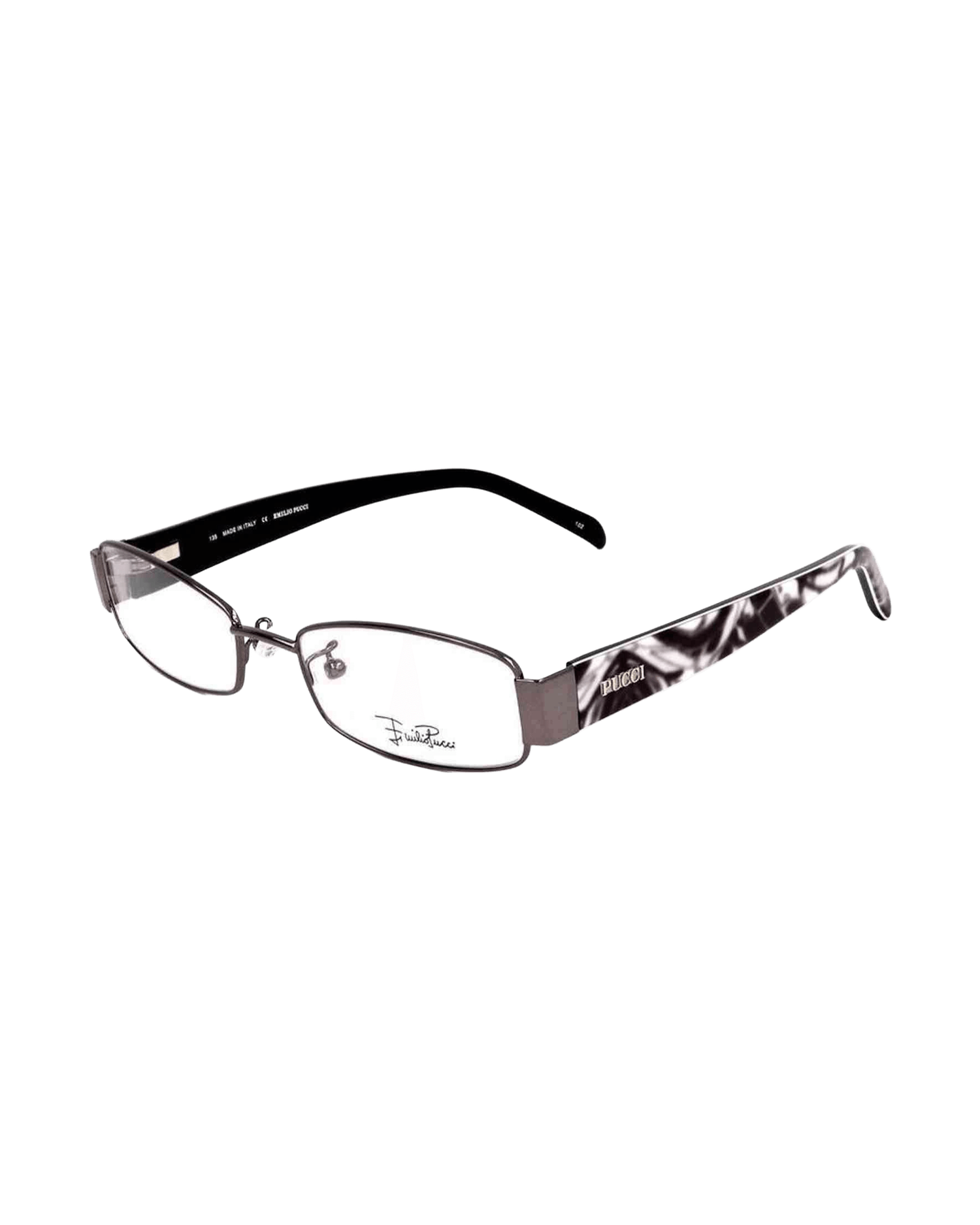 Emilio Pucci Metal Gray Frame Glam Steals