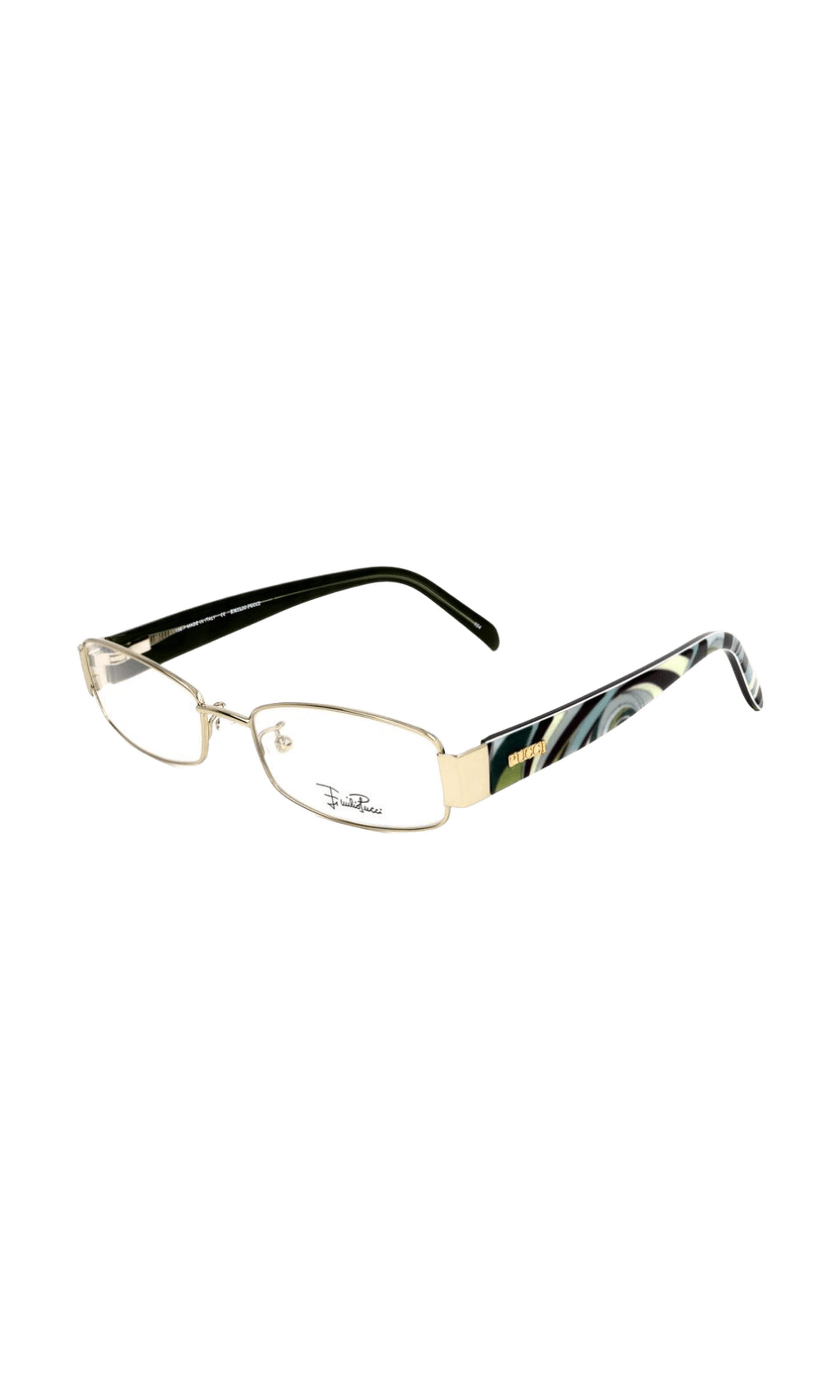 Emilio Pucci Metal Multicolor Frame Glam Steals