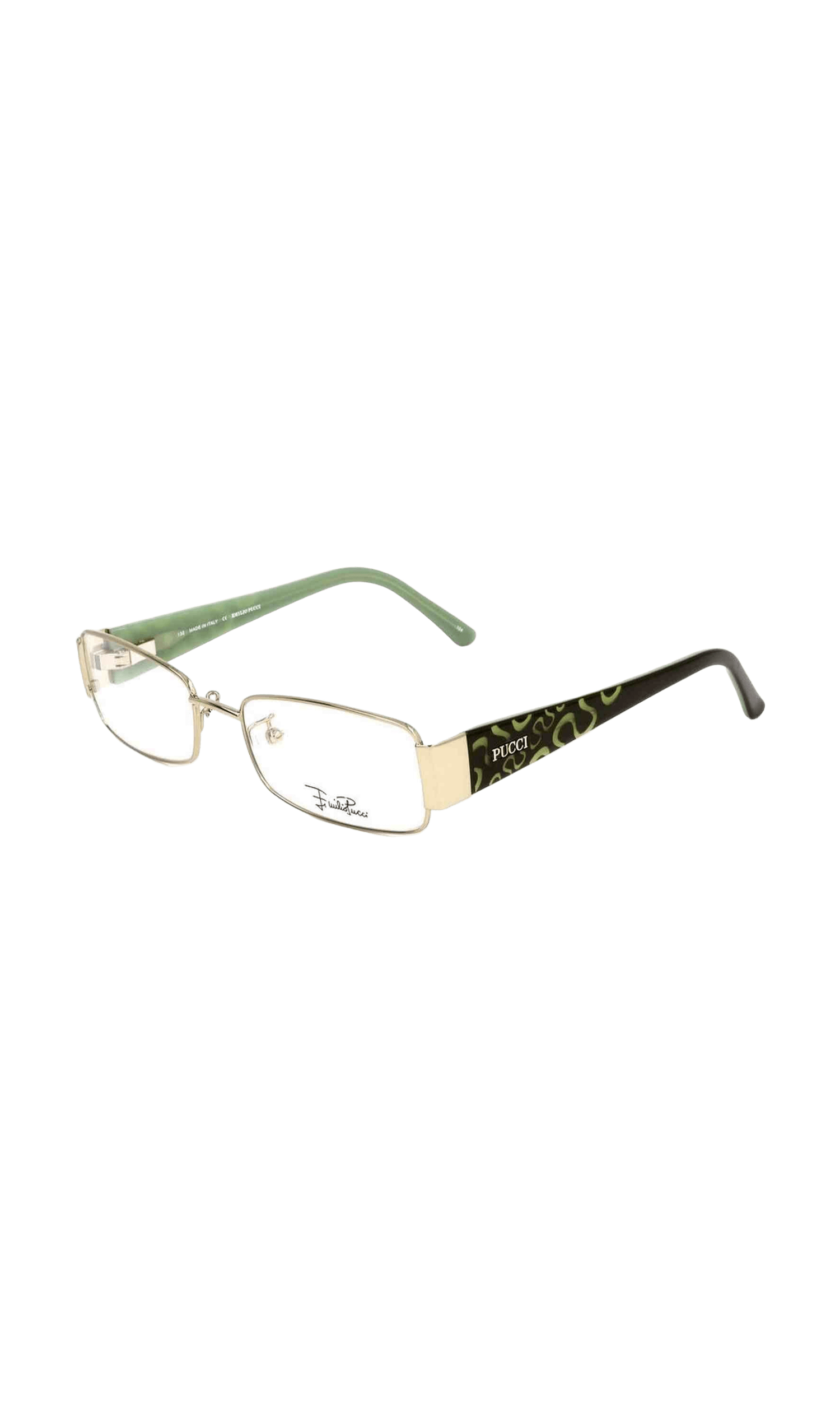 Emilio Pucci Metal Multicolor Frame Glam Steals