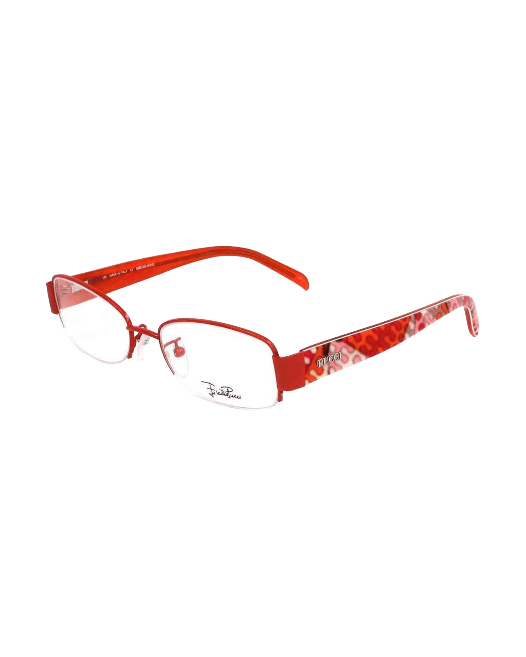 Emilio Pucci Metal Orange Frame Glam Steals