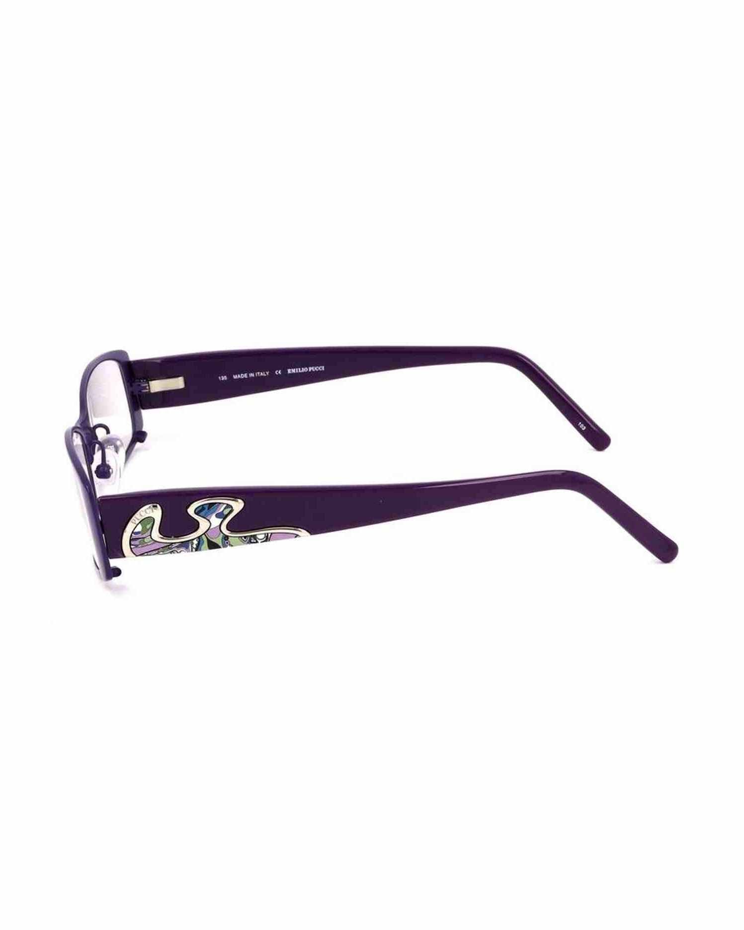 Emilio Pucci Metal Purple Frame Glam Steals