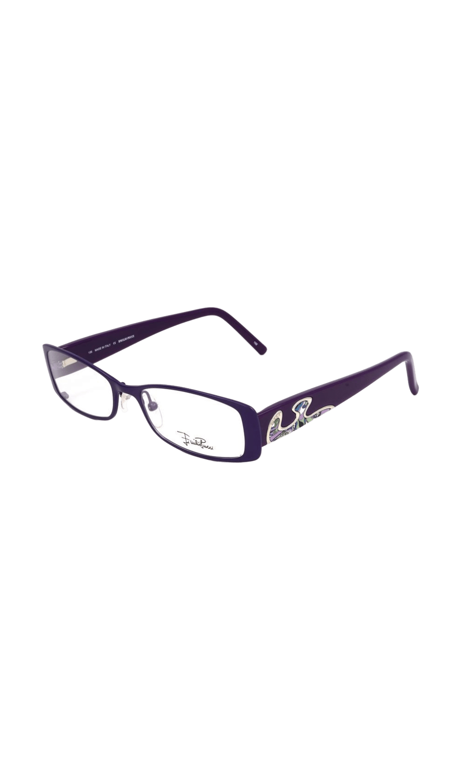 Emilio Pucci Metal Purple Frame Glam Steals