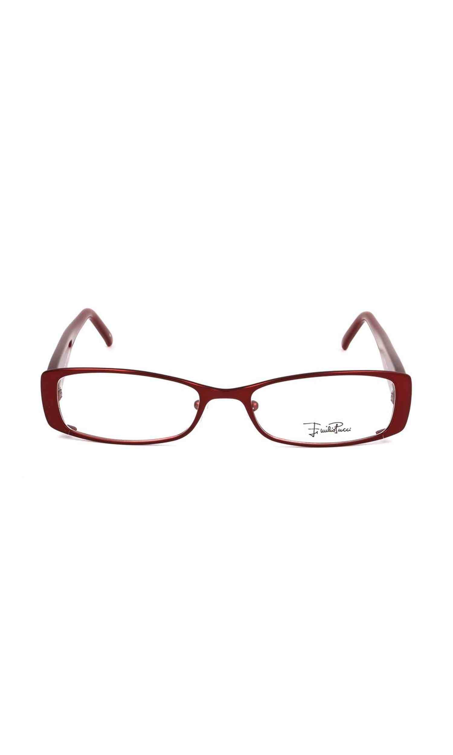Emilio Pucci Metal Red Frame Glam Steals
