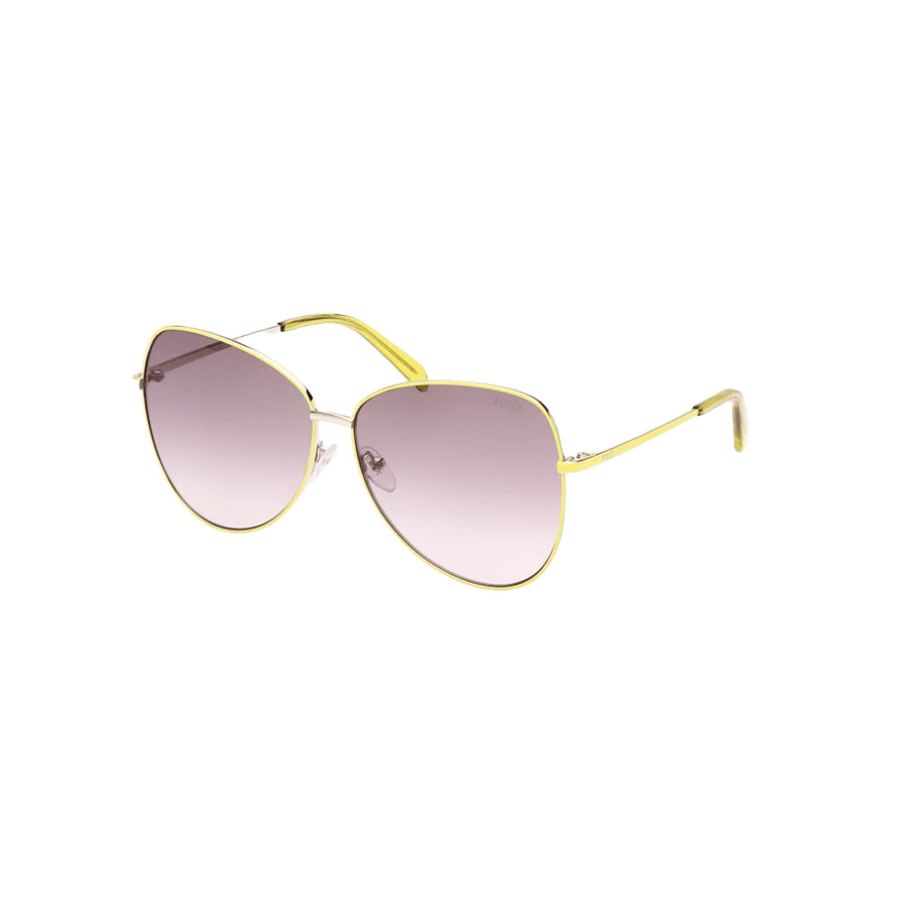 Emilio Pucci Metal Yellow Sunglasses Glam Steals