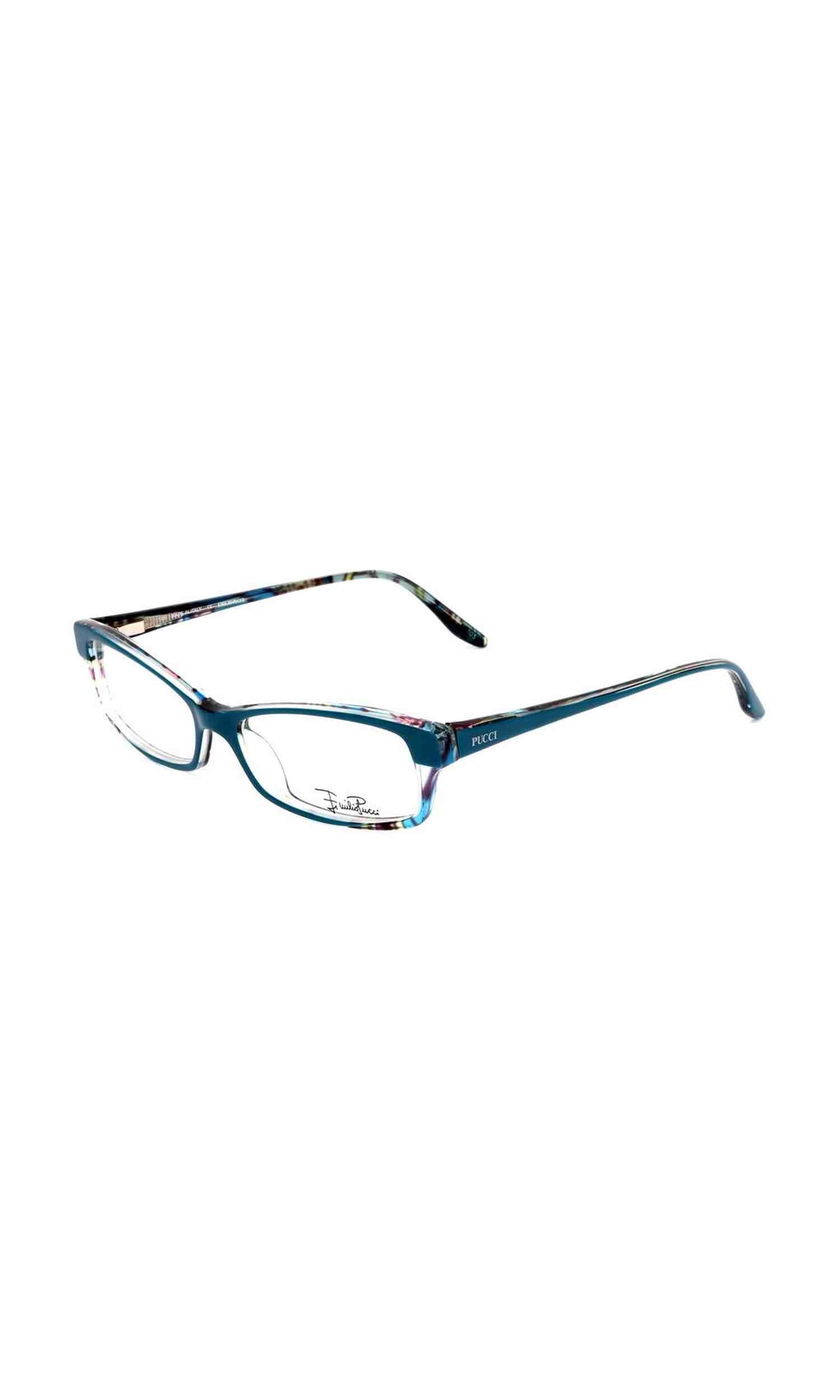 Emilio Pucci Plastic Blue Frame Glam Steals