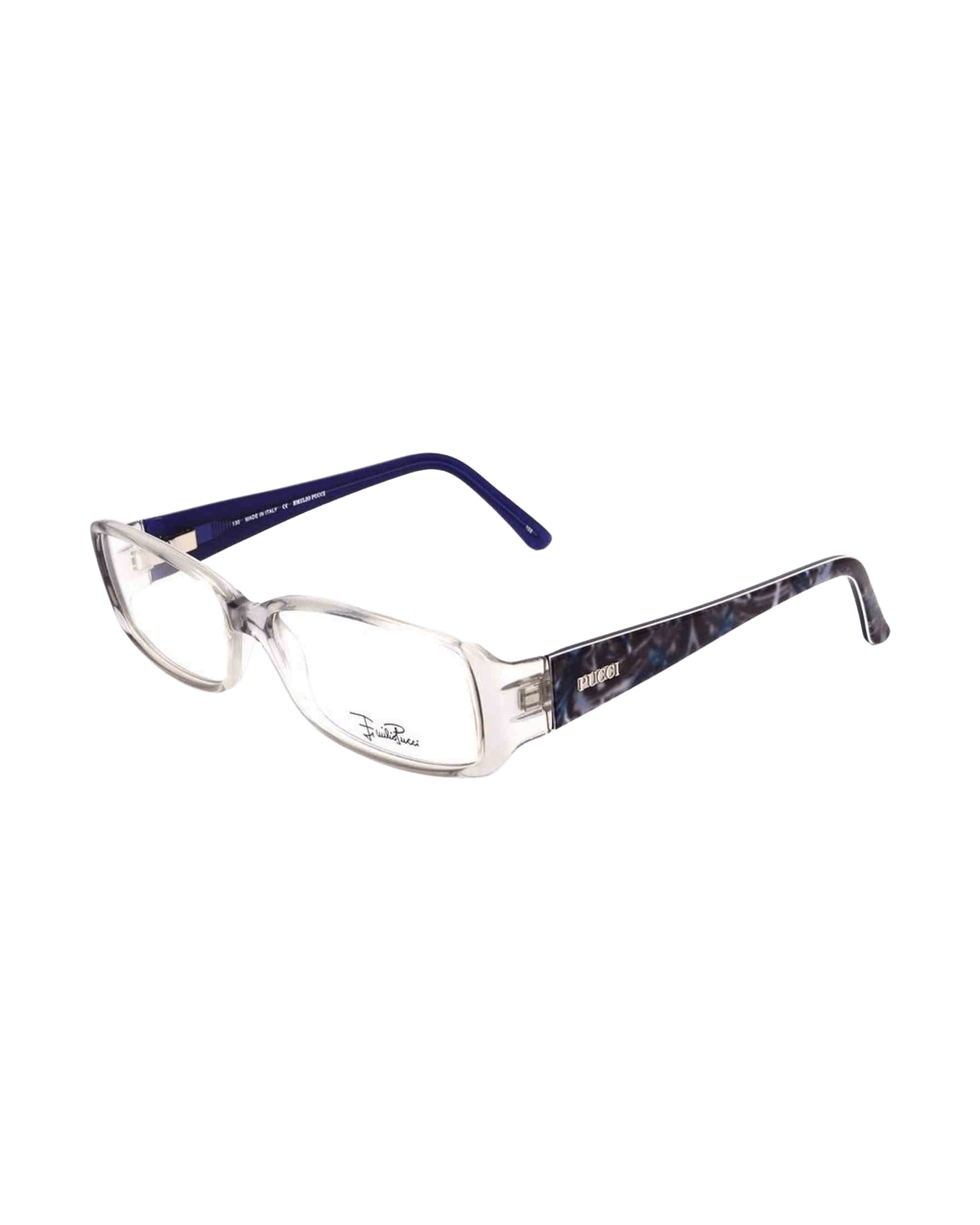 Emilio Pucci Plastic Blue Frame Glam Steals
