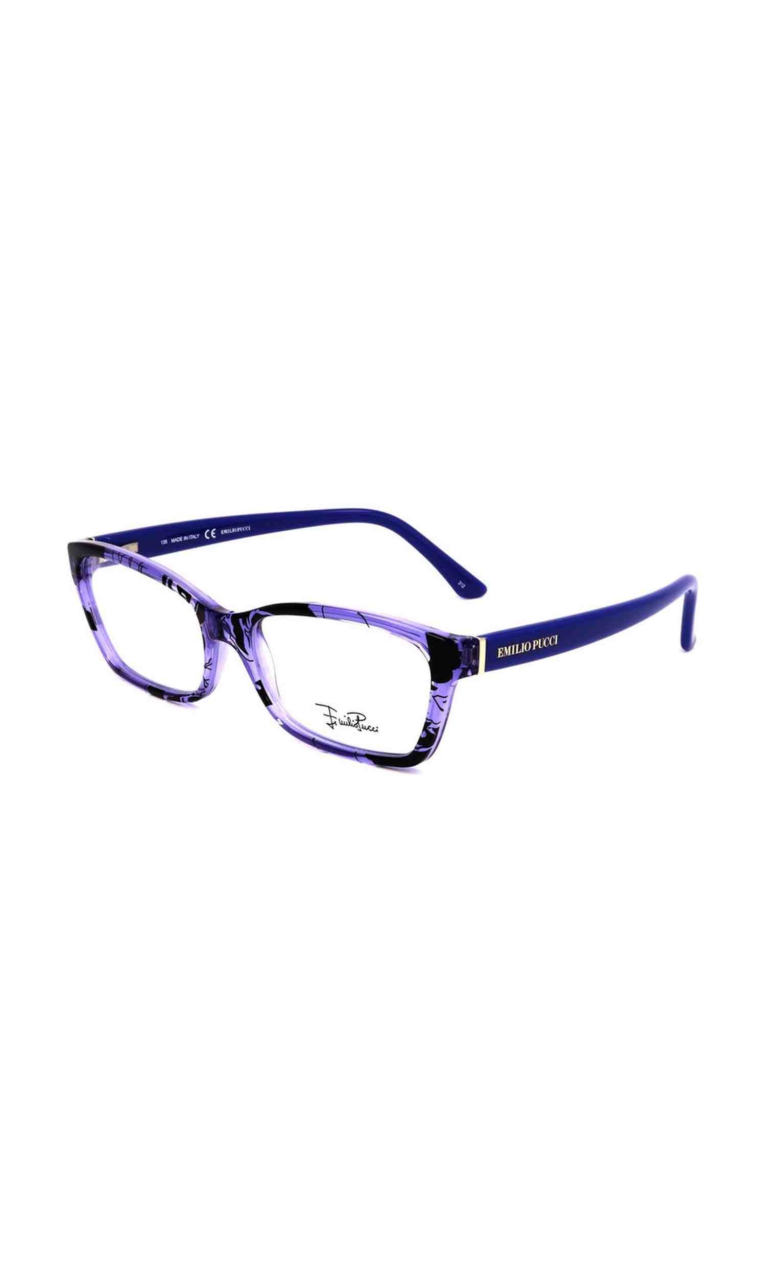 Emilio Pucci Plastic Blue Frame Glam Steals
