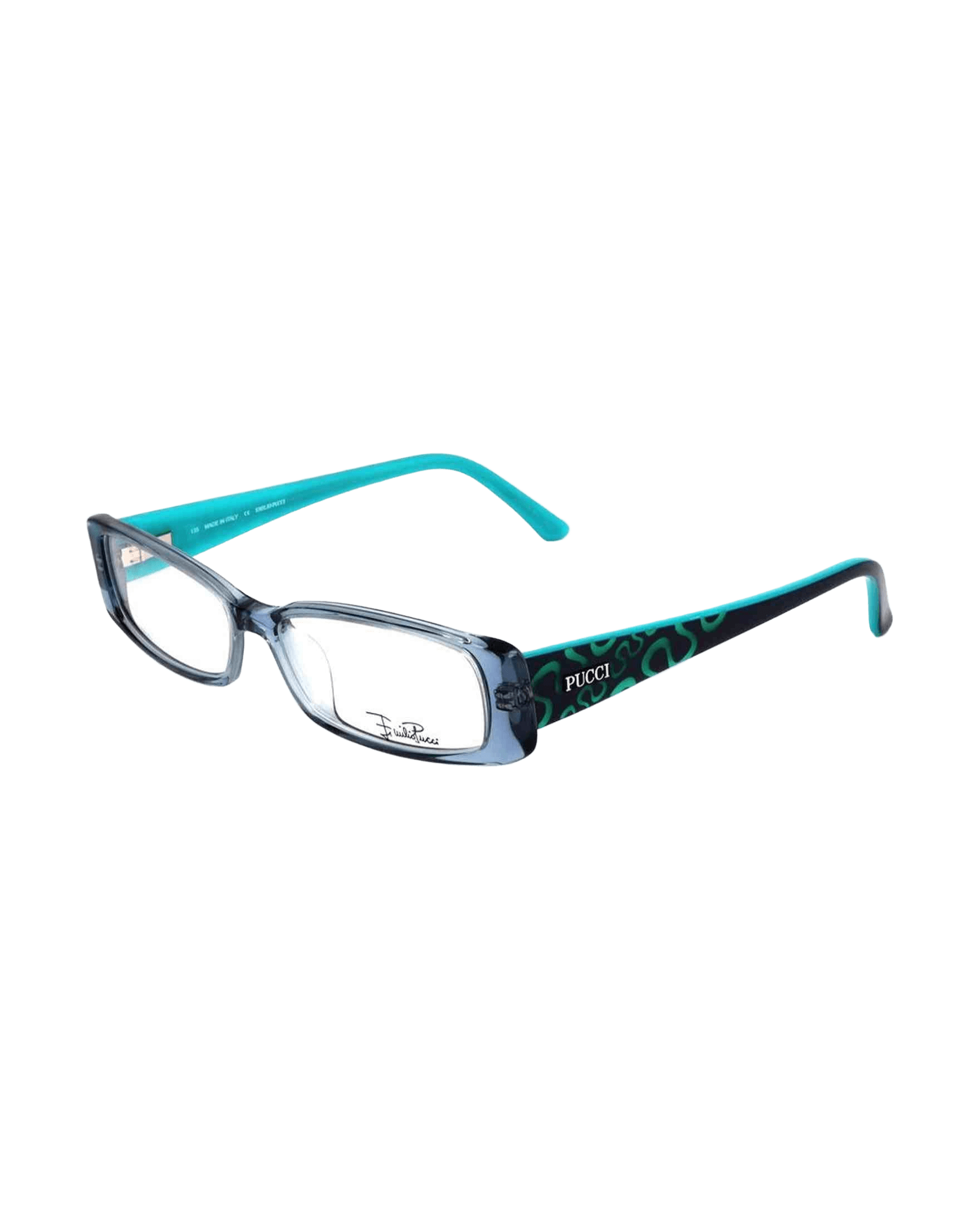 Emilio Pucci Plastic Blue Frame Glam Steals
