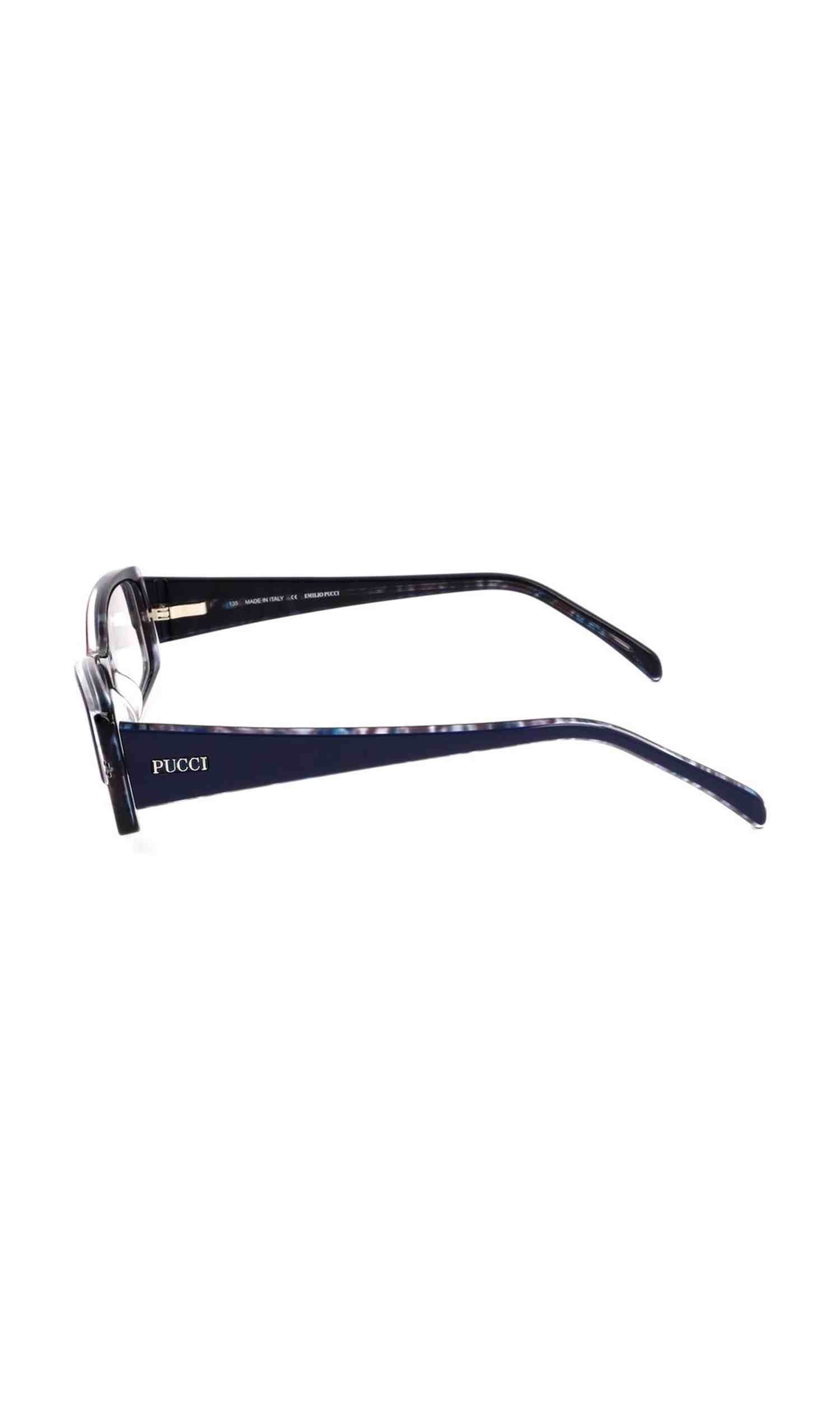 Emilio Pucci Plastic Blue Frame Glam Steals