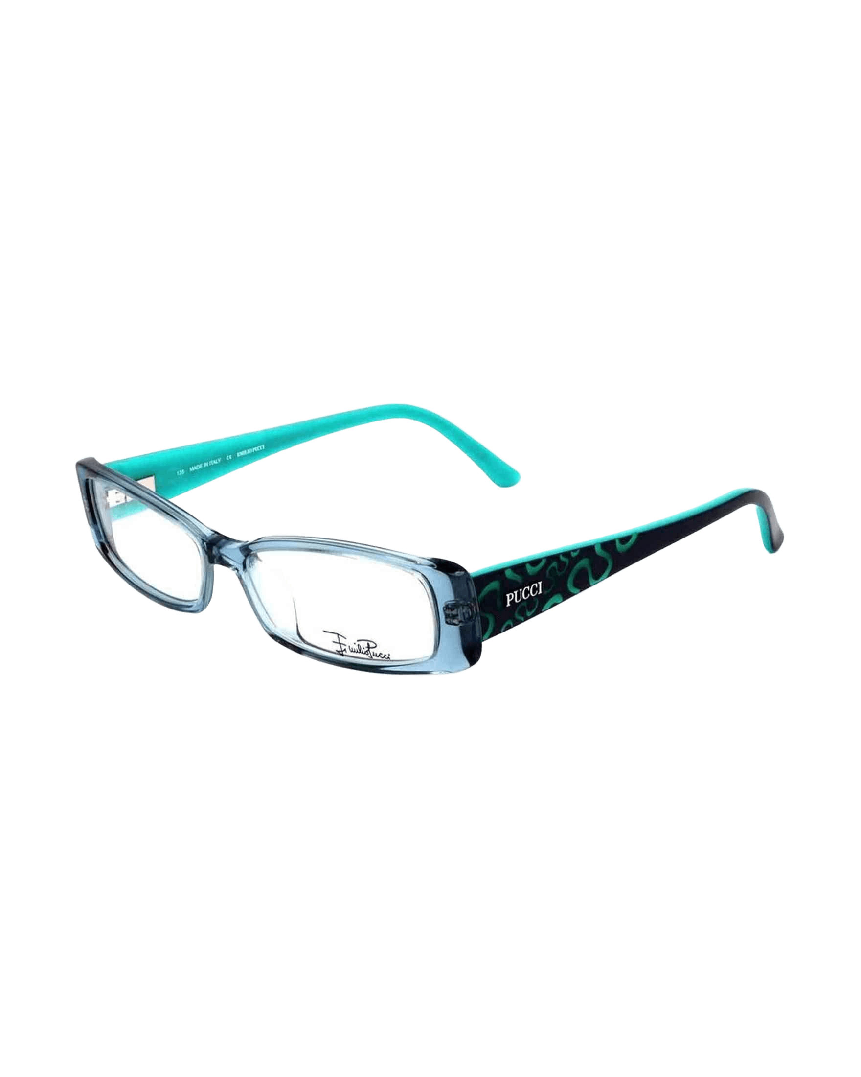 Emilio Pucci Plastic Blue Frame Glam Steals