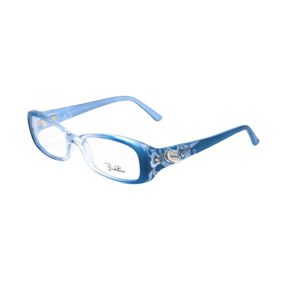 Emilio Pucci Plastic Blue Frame Glam Steals