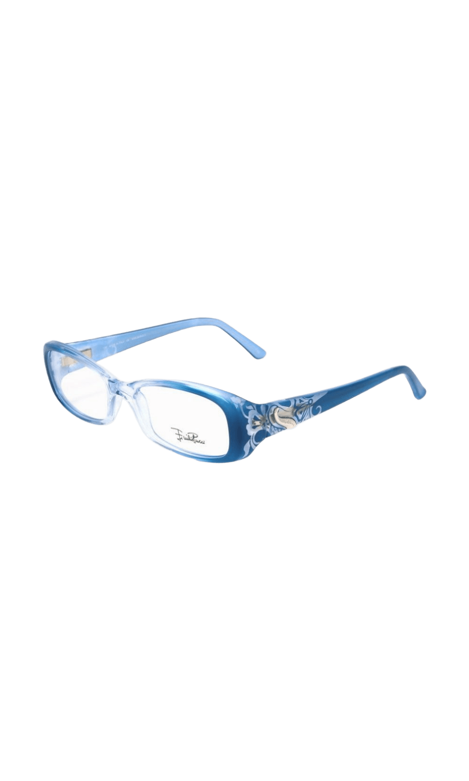 Emilio Pucci Plastic Blue Frame Glam Steals