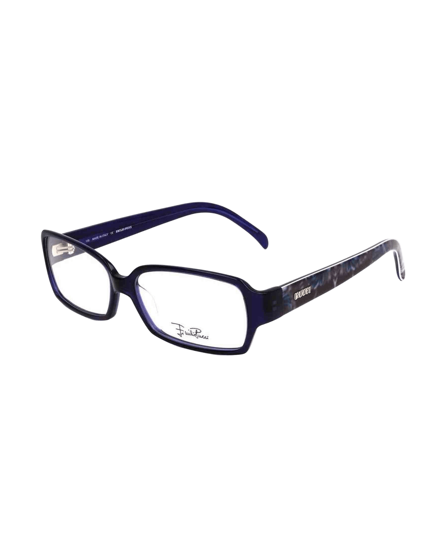 Emilio Pucci Plastic Blue Frame Glam Steals