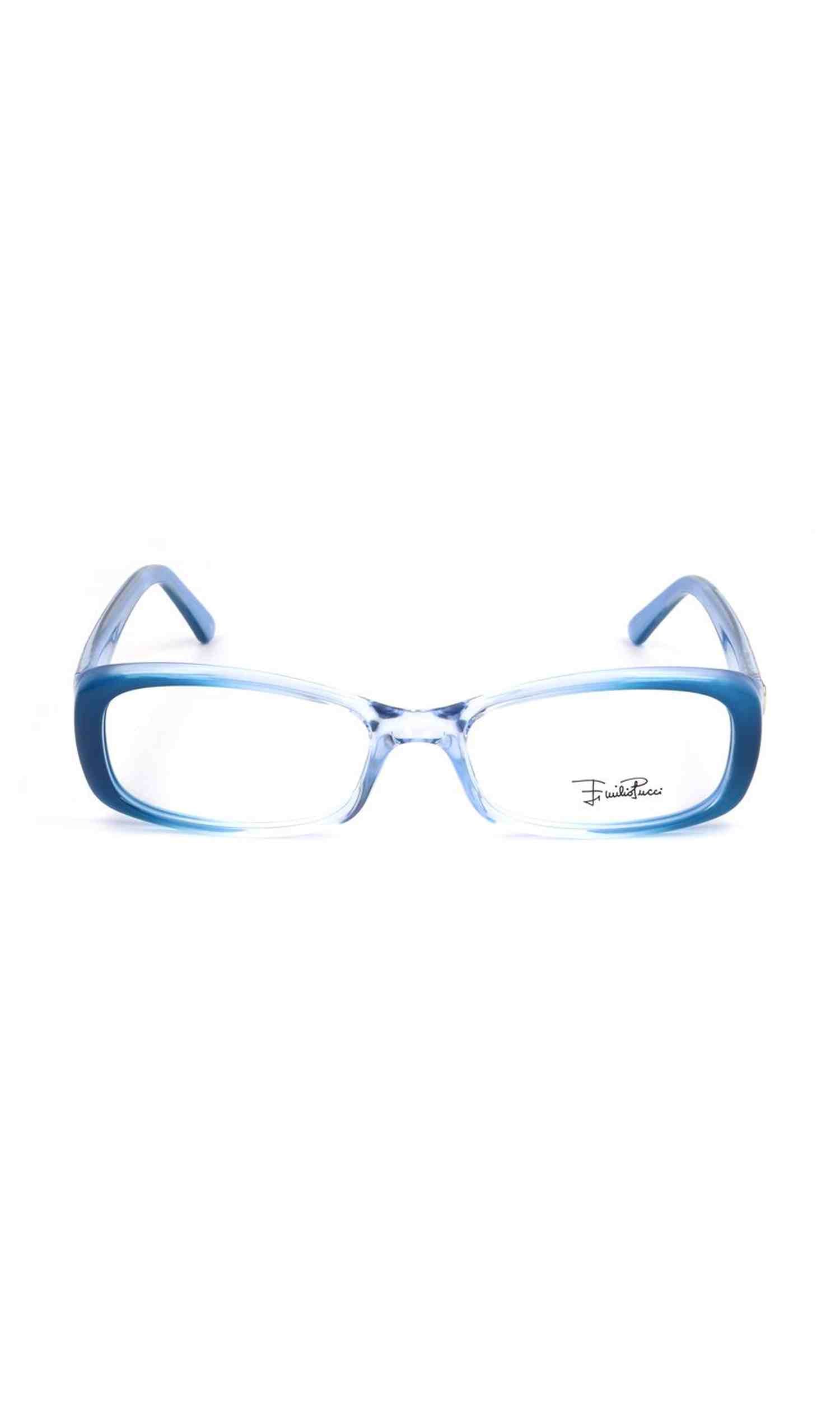 Emilio Pucci Plastic Blue Frame Glam Steals