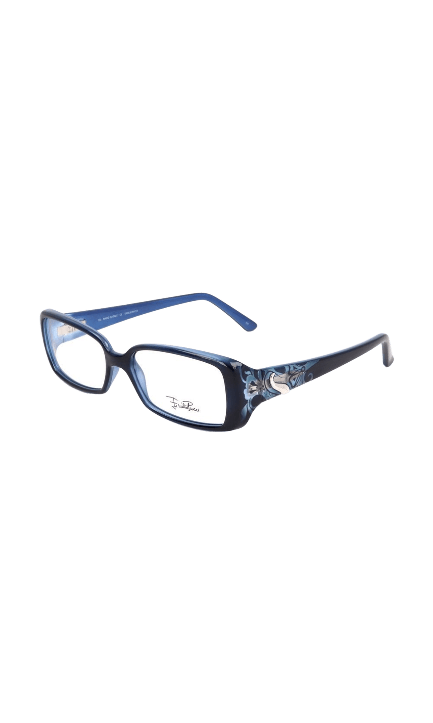 Emilio Pucci Plastic Blue Frame Glam Steals