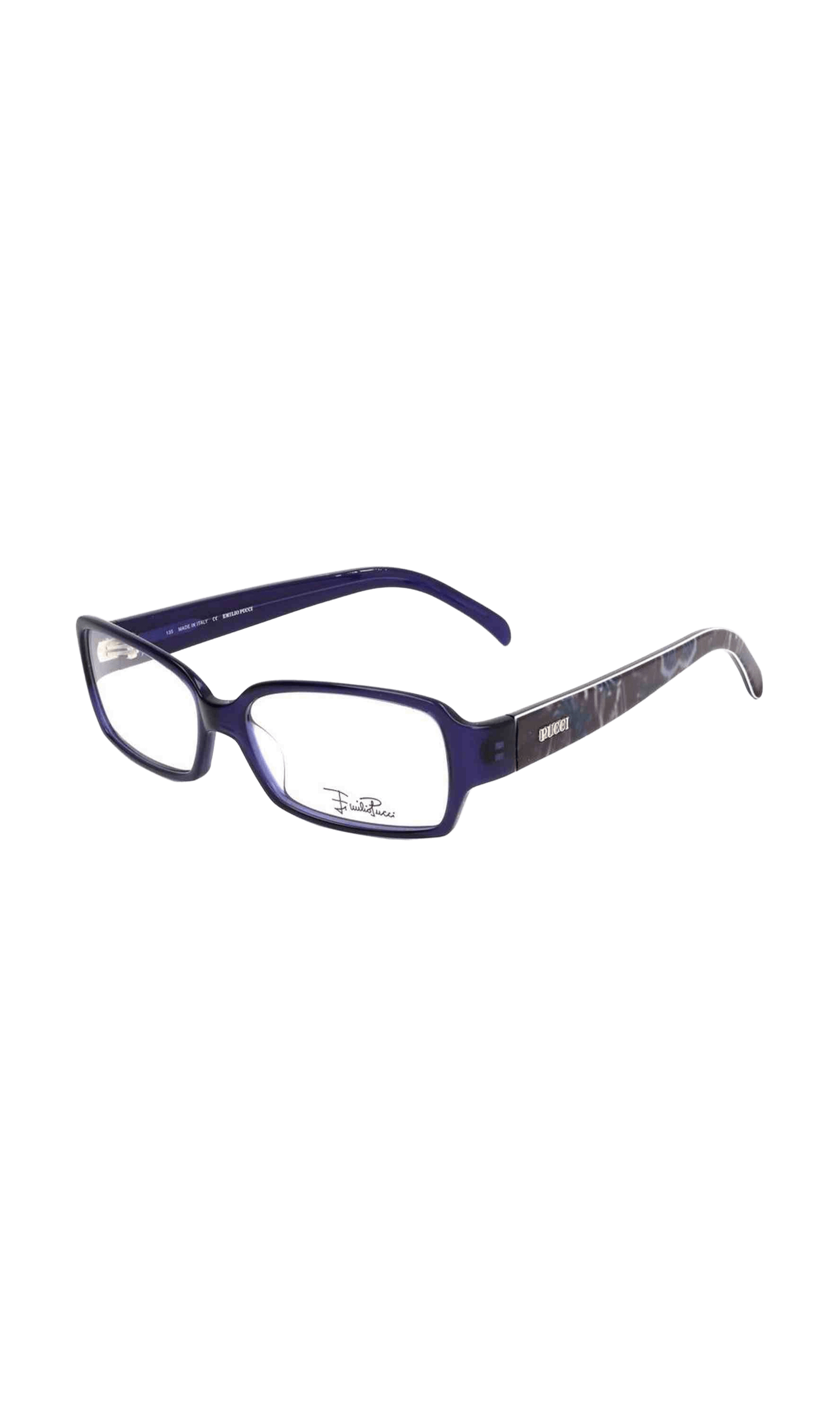Emilio Pucci Plastic Blue Frame Glam Steals