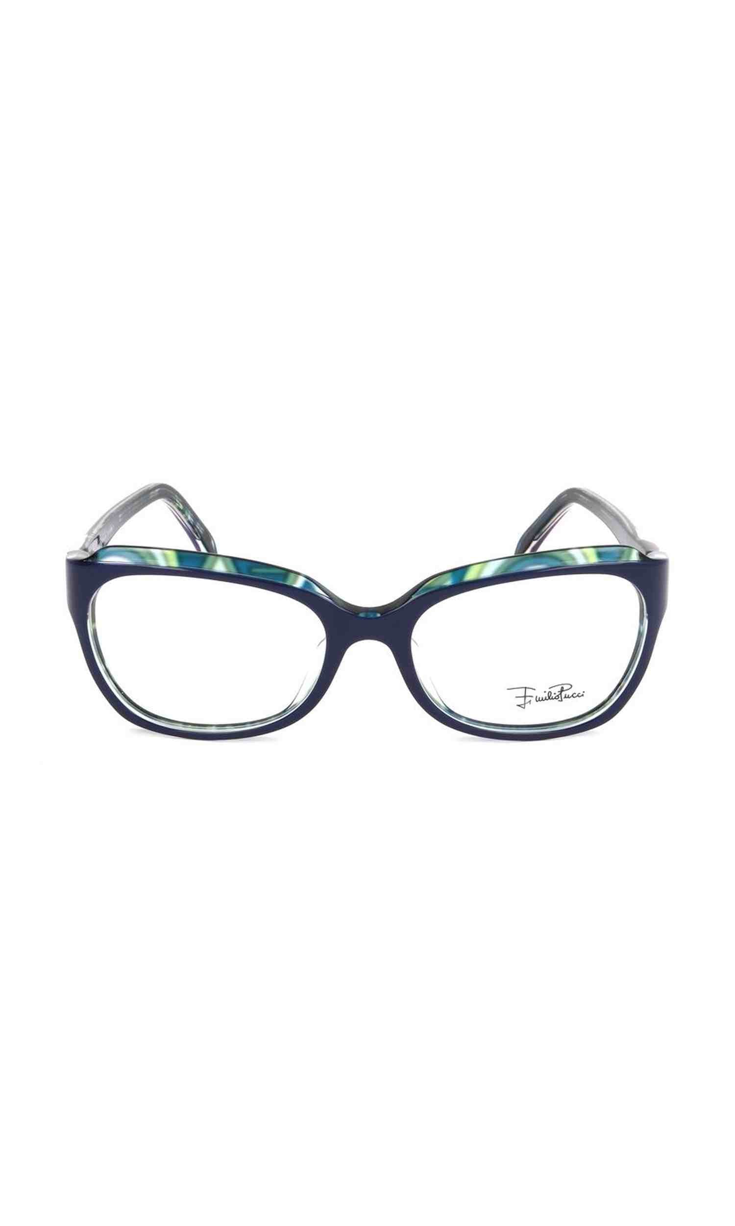 Emilio Pucci Plastic Blue Frame Glam Steals