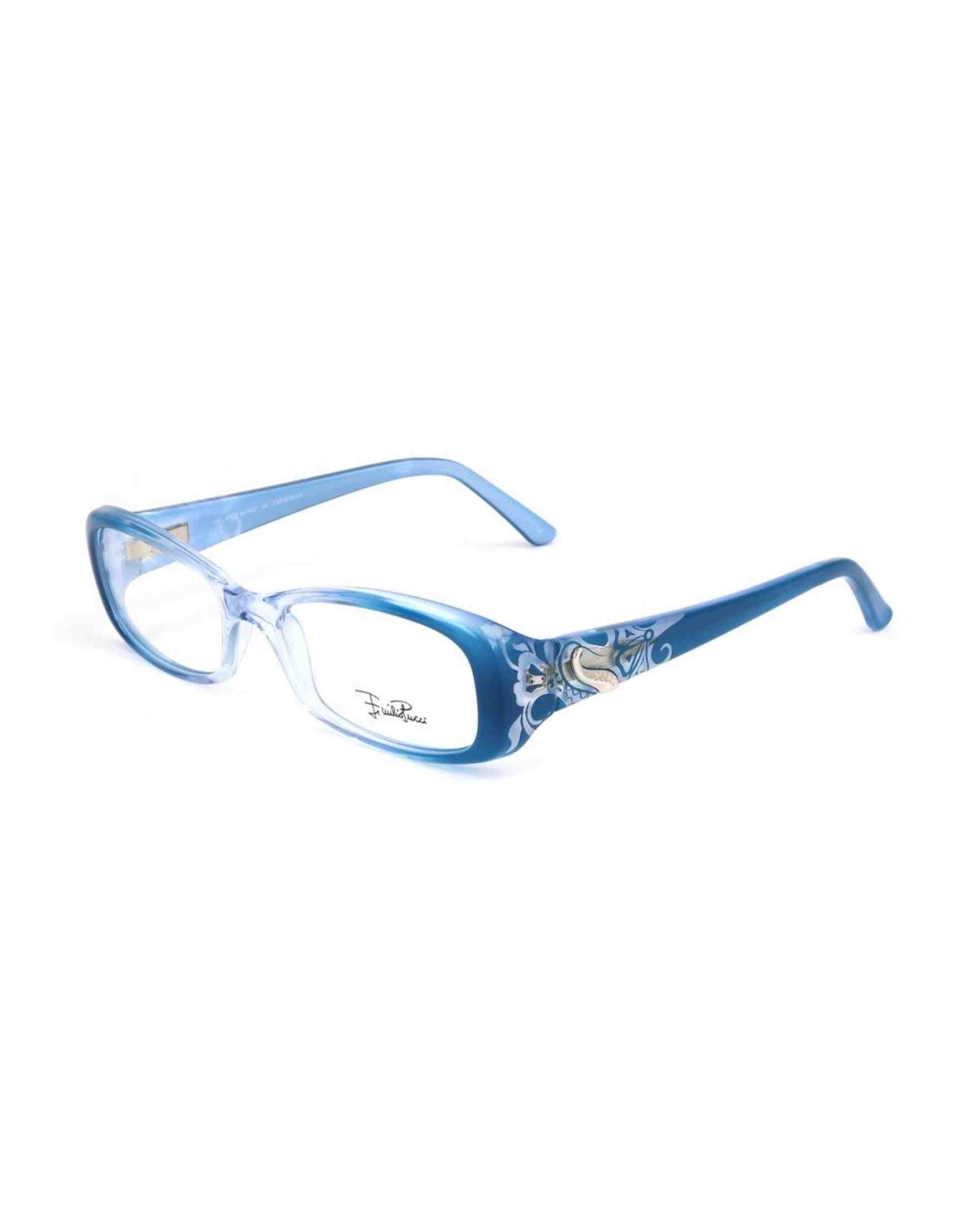 Emilio Pucci Plastic Blue Frame Glam Steals