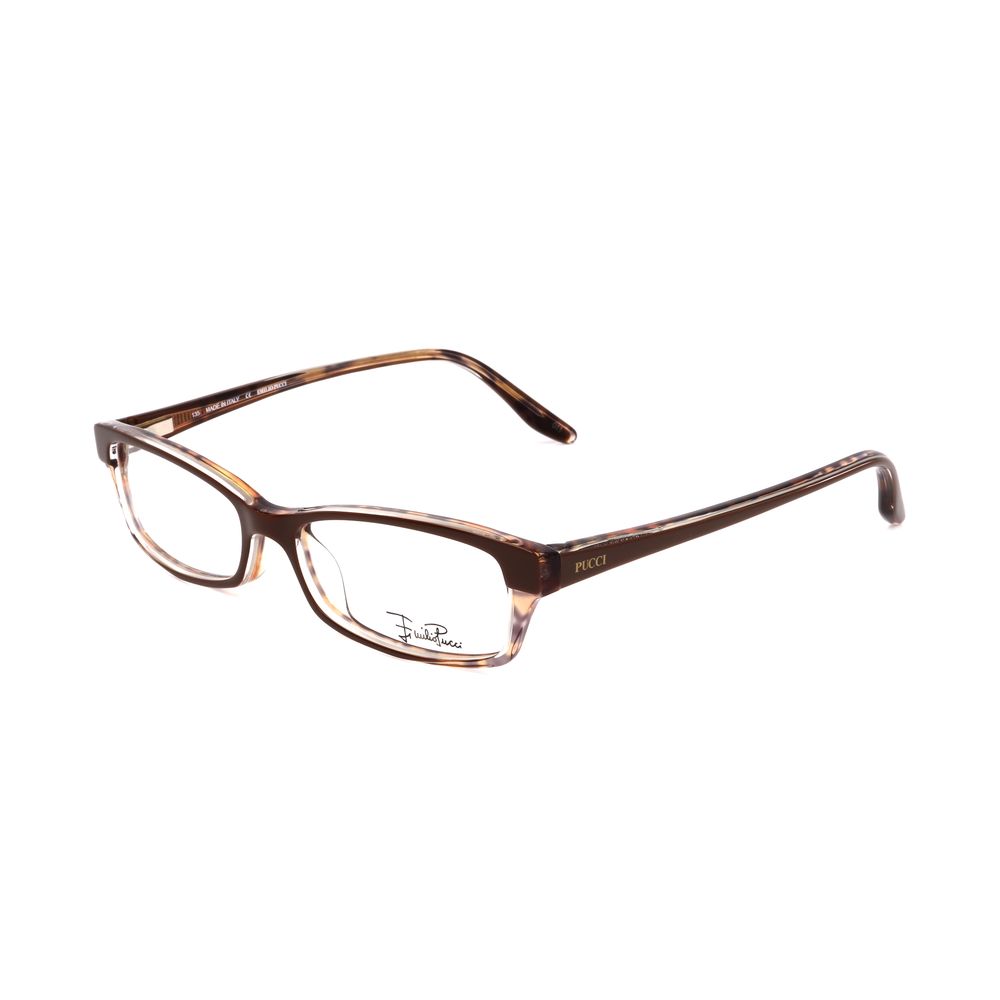 Emilio Pucci Plastic Brown Frame Glam Steals
