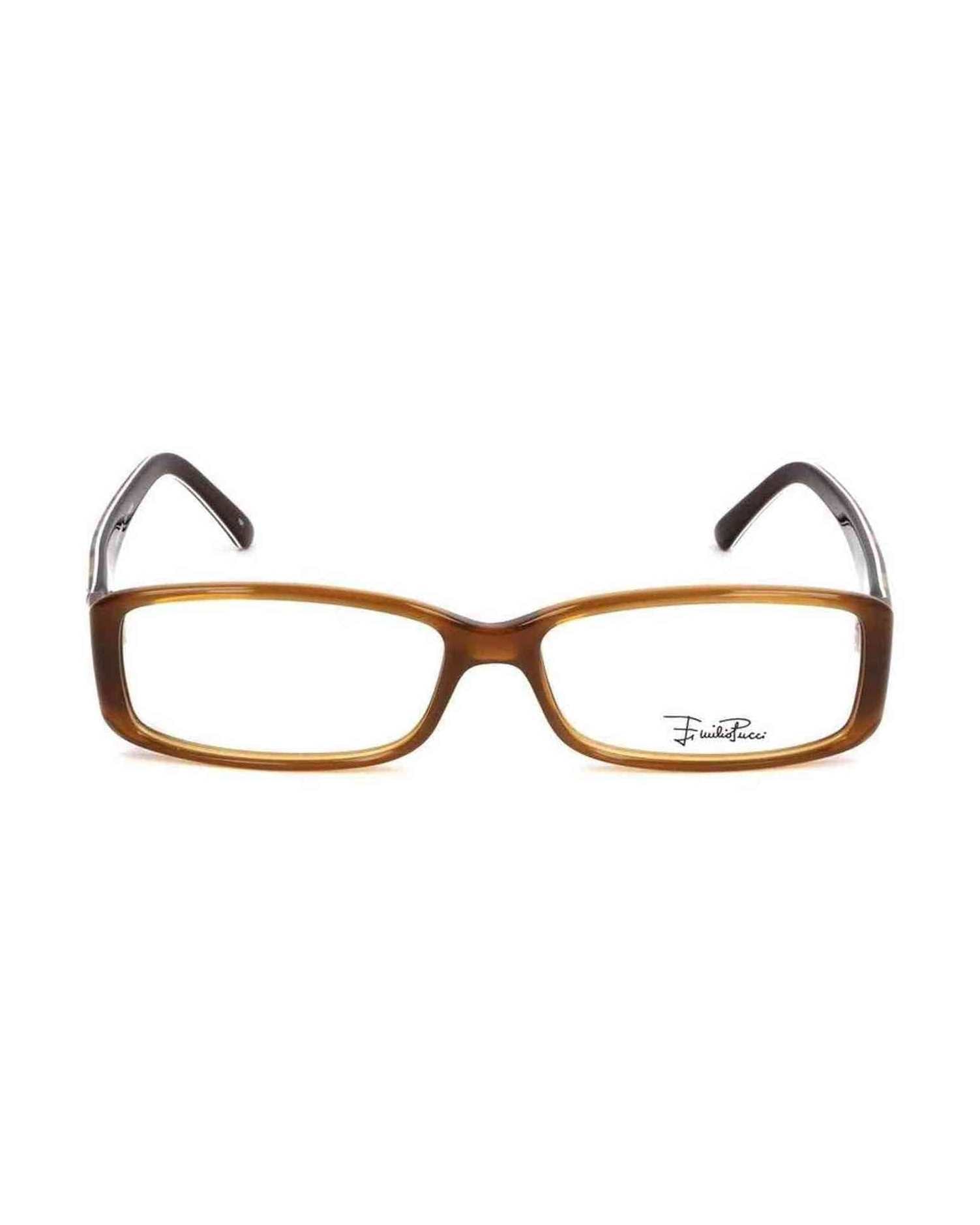 Emilio Pucci Plastic Brown Frame Glam Steals