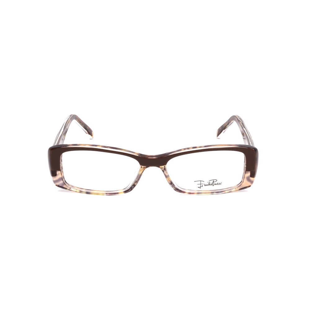Emilio Pucci Plastic Brown Frame Glam Steals