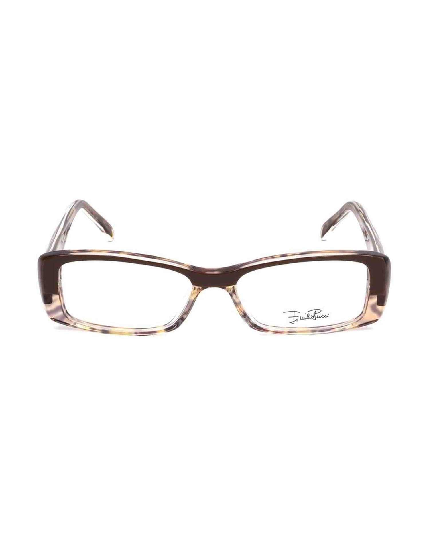 Emilio Pucci Plastic Brown Frame Glam Steals