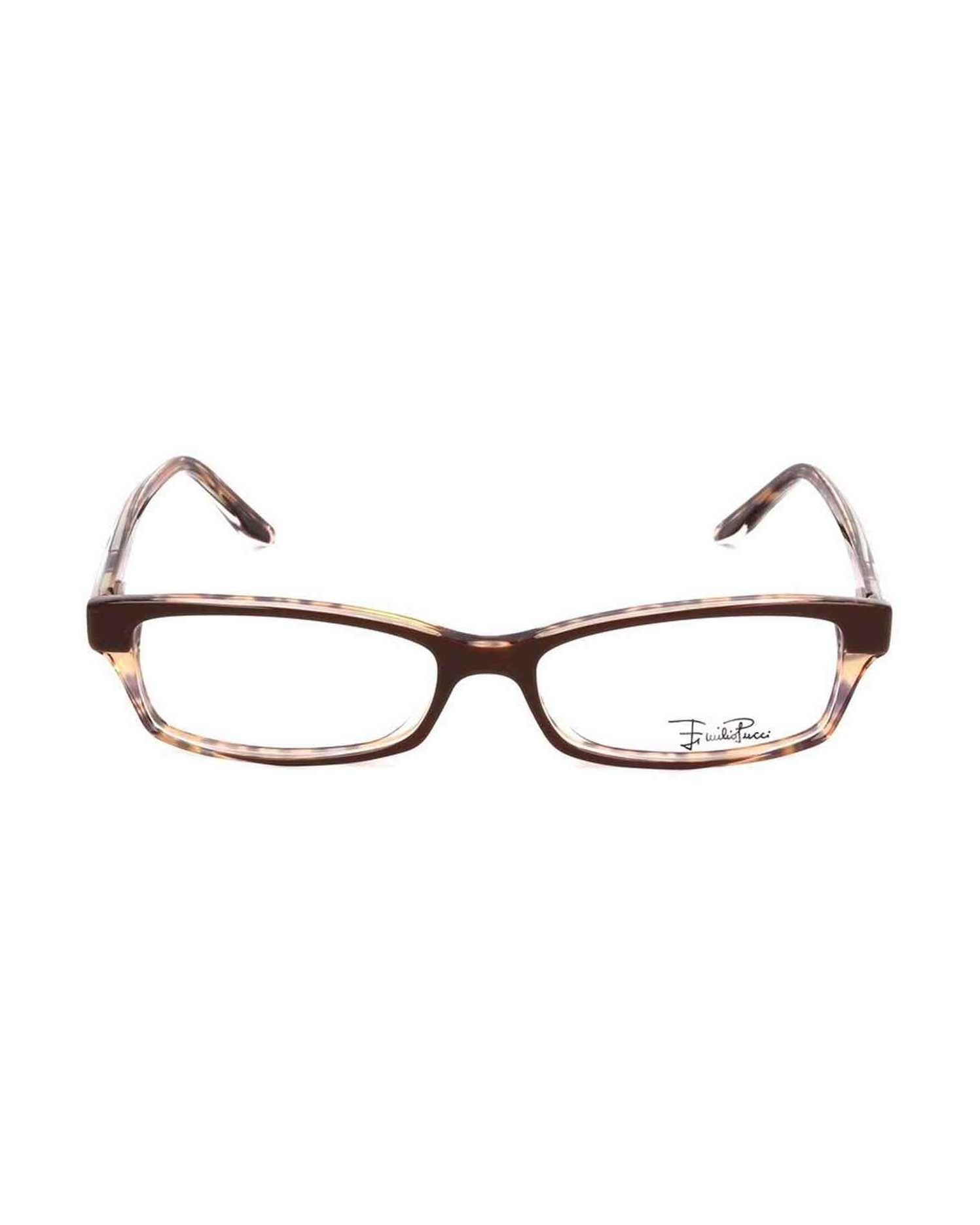 Emilio Pucci Plastic Brown Frame Glam Steals