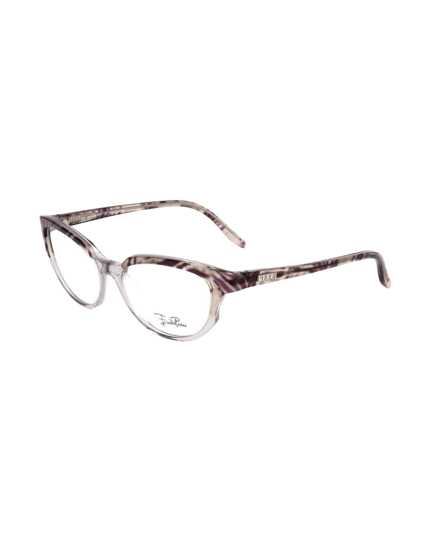 Emilio Pucci Plastic Gray Frame Glam Steals