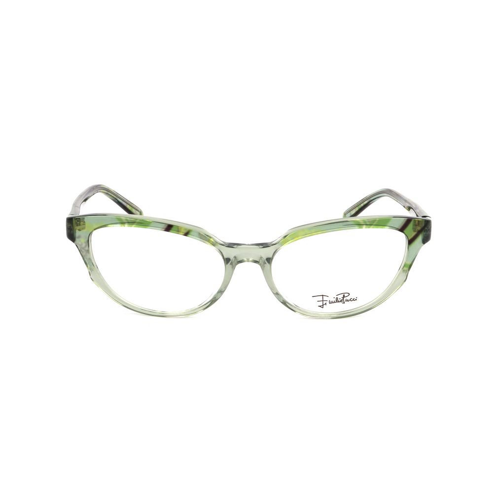 Emilio Pucci Plastic Green Frame Glam Steals