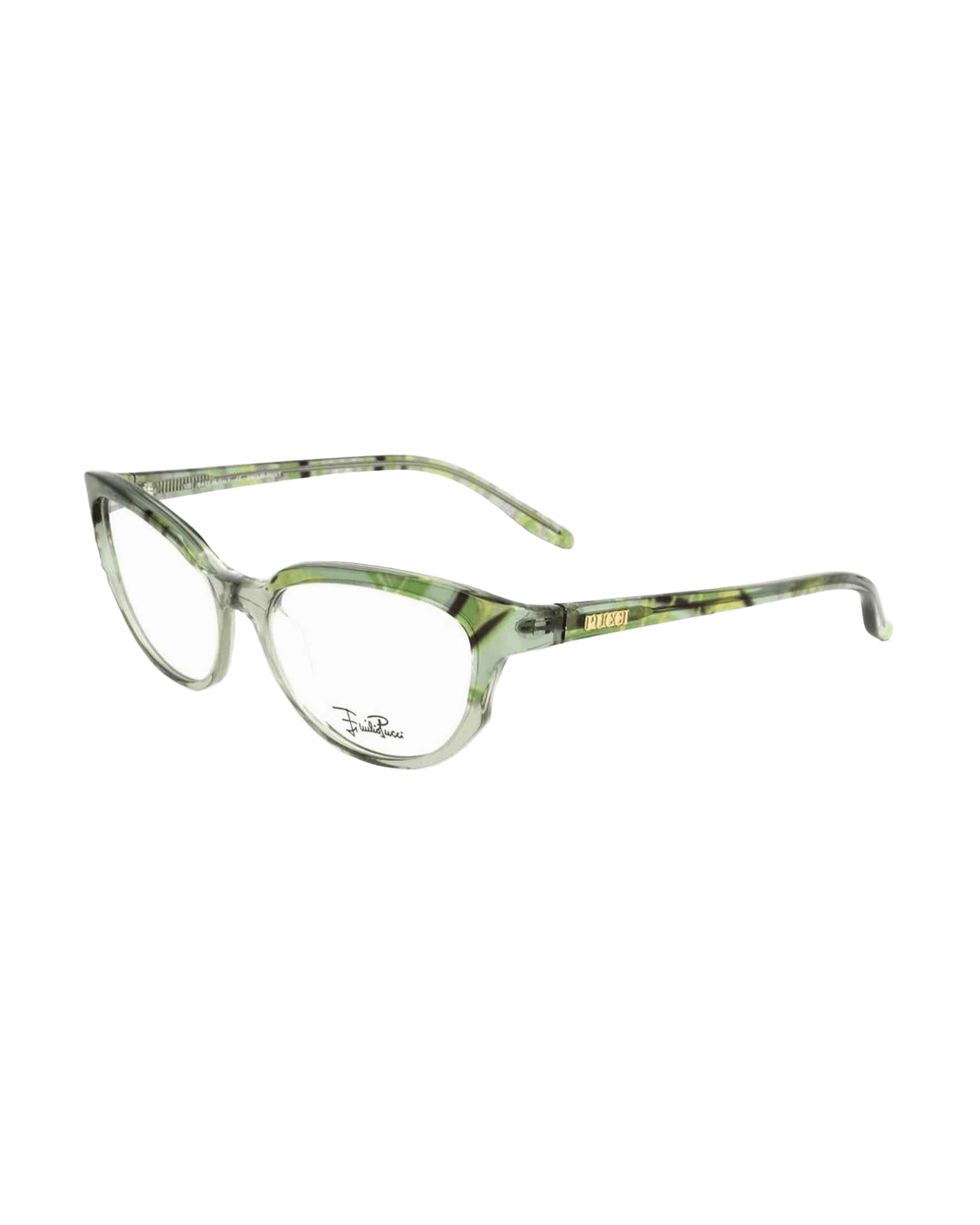 Emilio Pucci Plastic Green Frame Glam Steals