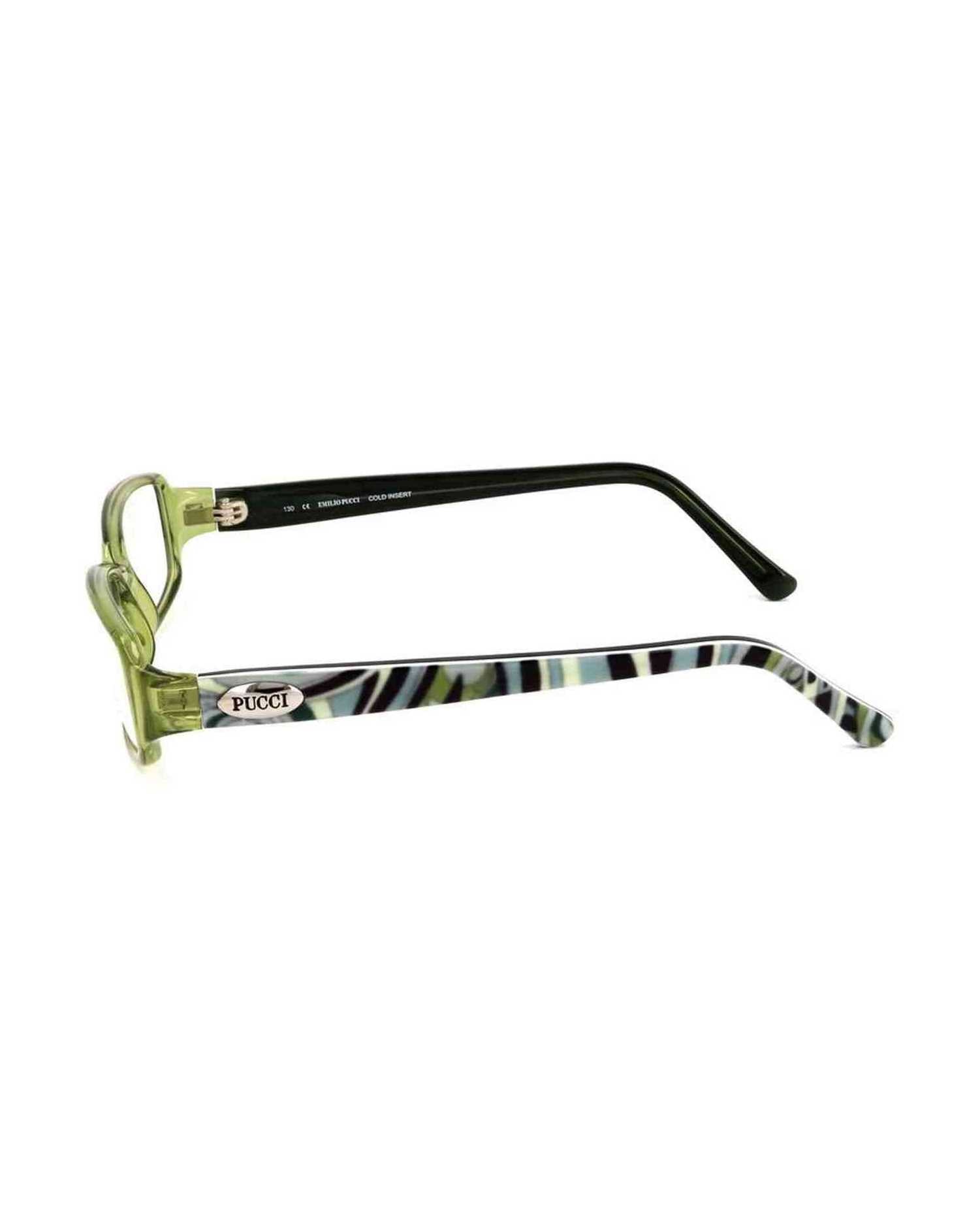 Emilio Pucci Plastic Green Frame Glam Steals