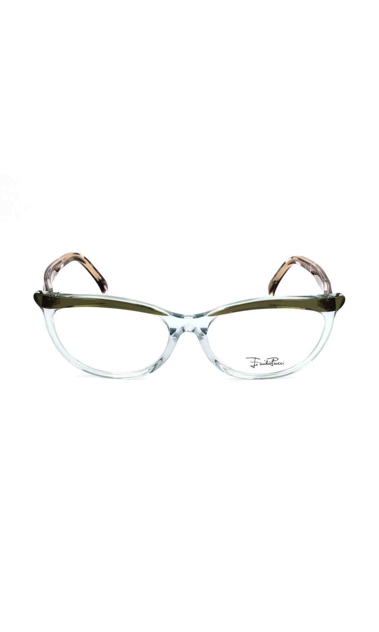 Emilio Pucci Plastic Green Frame Glam Steals